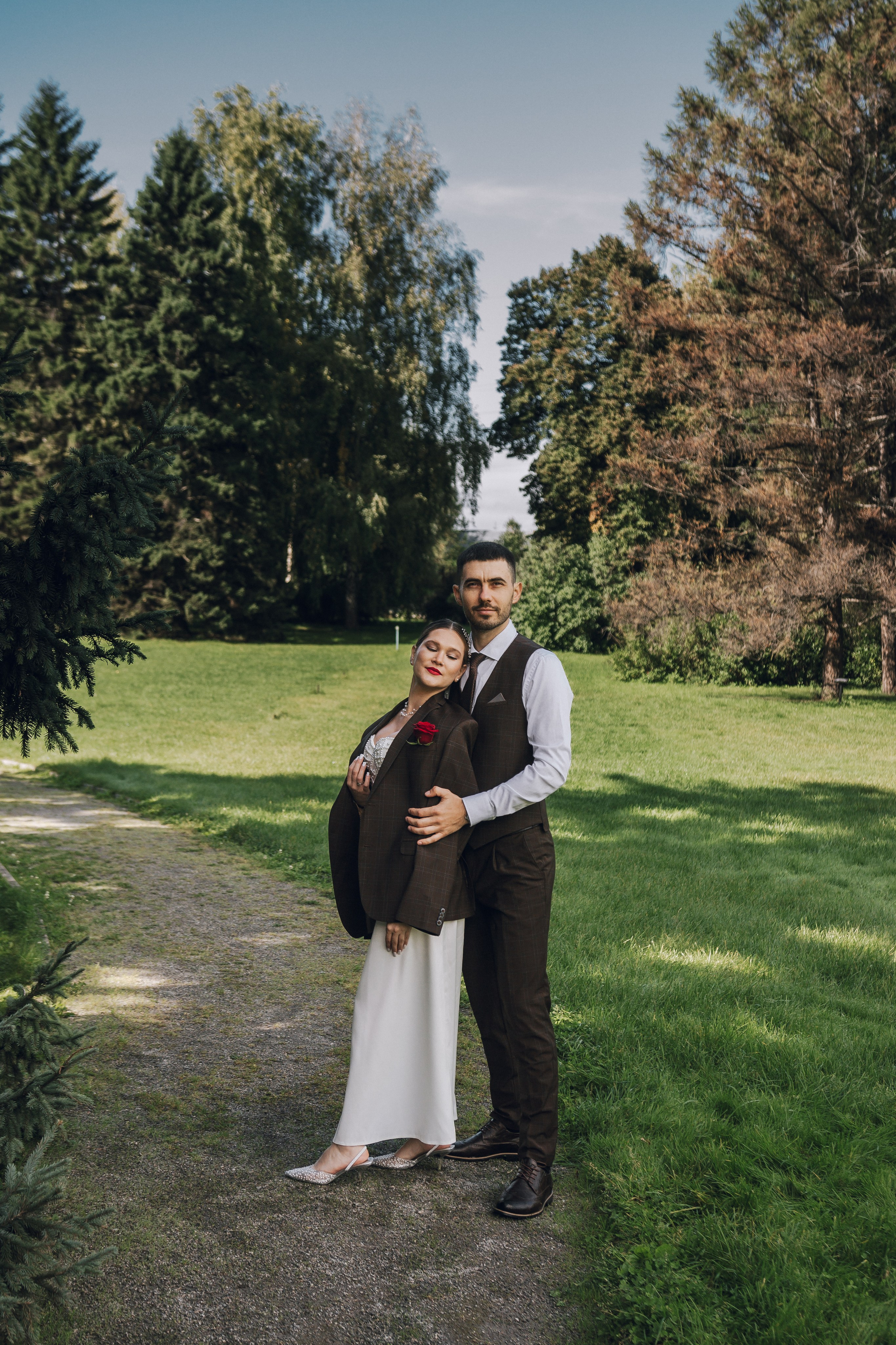 Дарья и Павел Ботанический сад. Фотограф Новосибирск