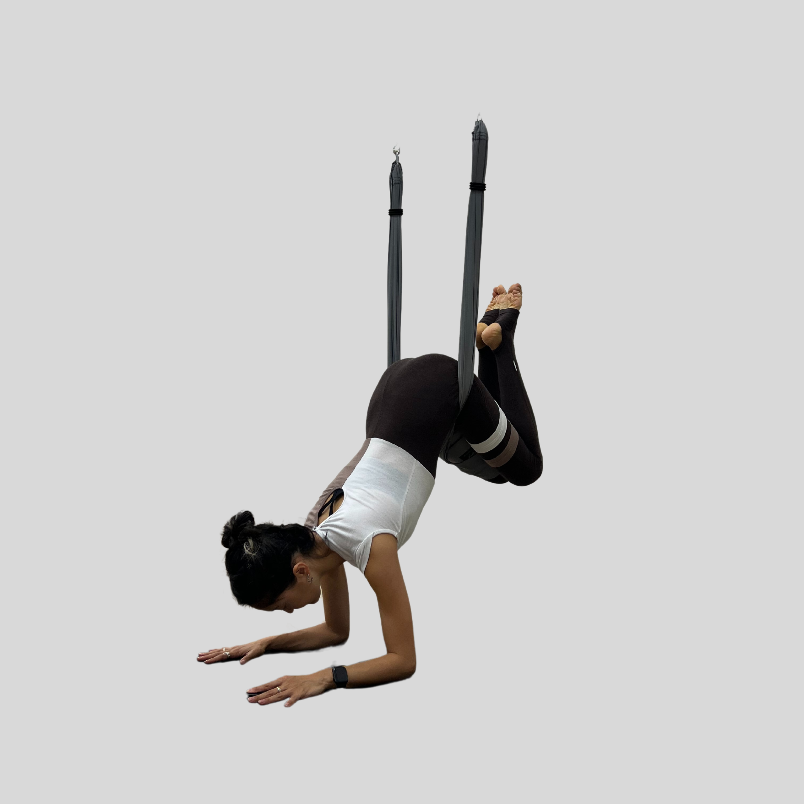 Н Вис под пах (1). Преподаю и провожу обучение по флай йоге