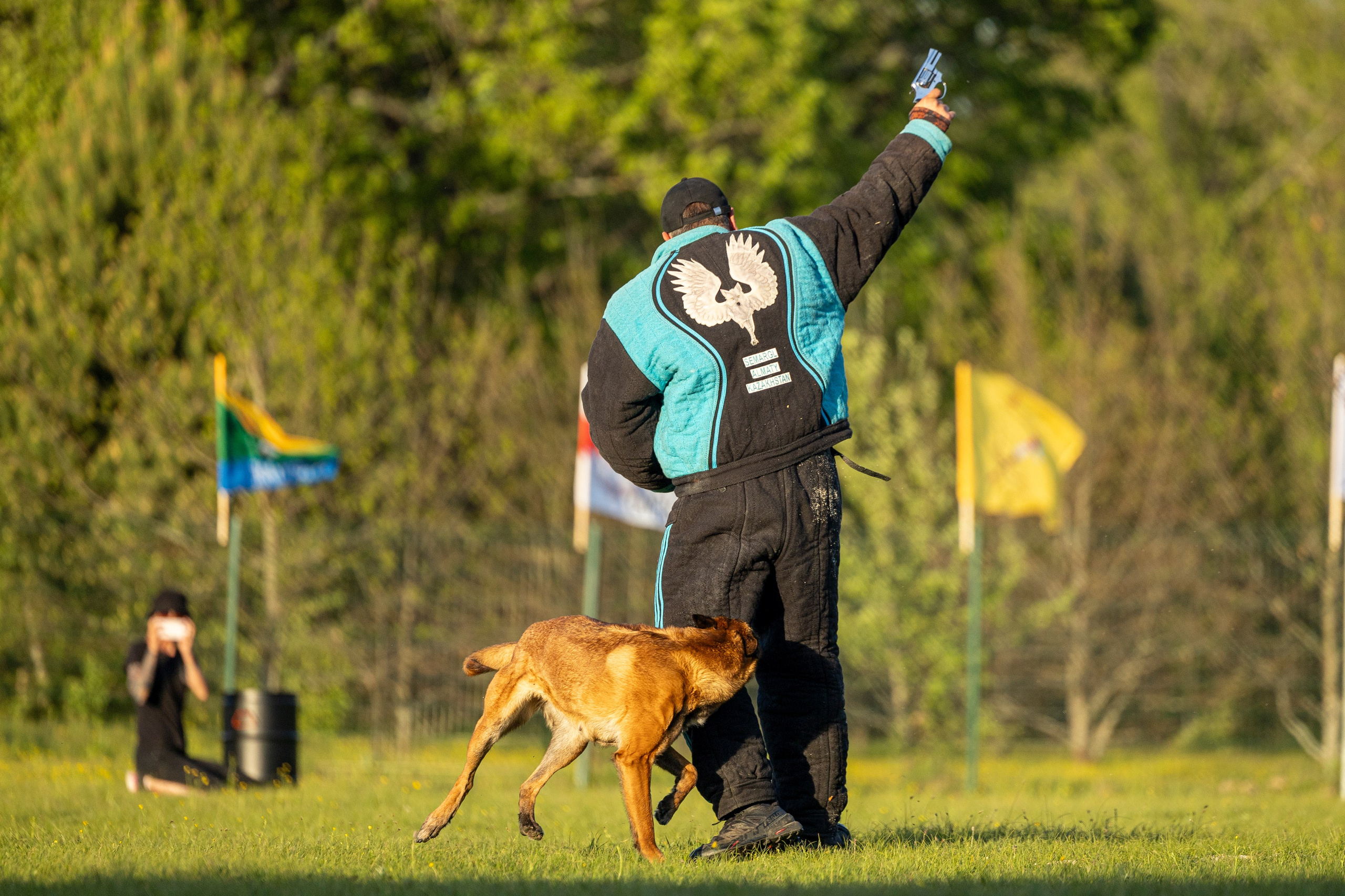 Испытания по мондьорингу в Нижнем Новгороде. Фотограф-анималист Анна Маринич