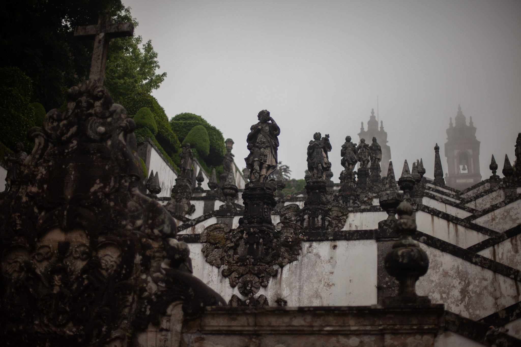Portugal Santuário do Bom Jesus do Monte, португалия 2010. Фотограф Василий Буланов