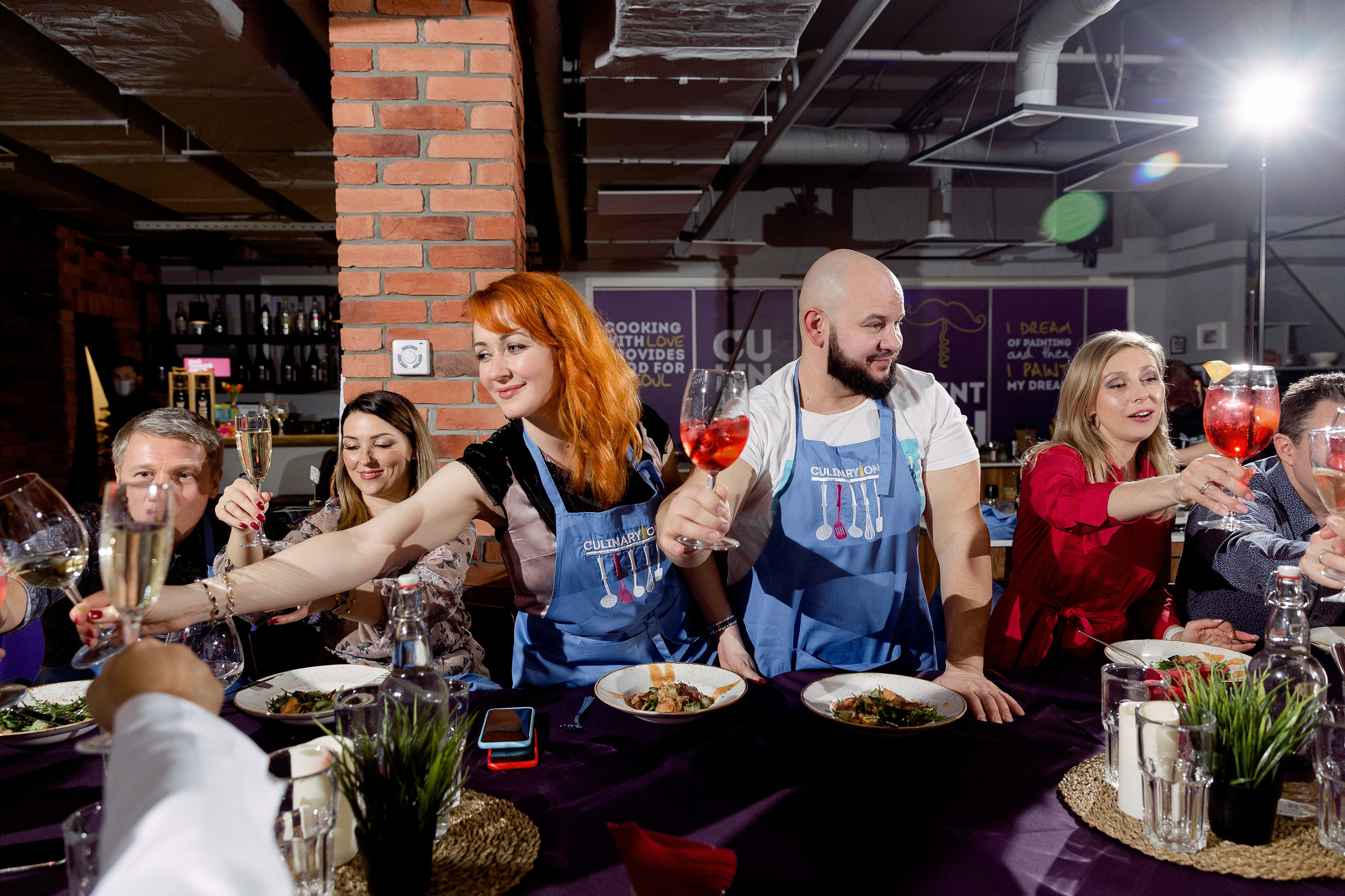 Кулинарная студия. Репортаж. Свадебный фотограф в Санкт-Петербурге Павел Резниченко
