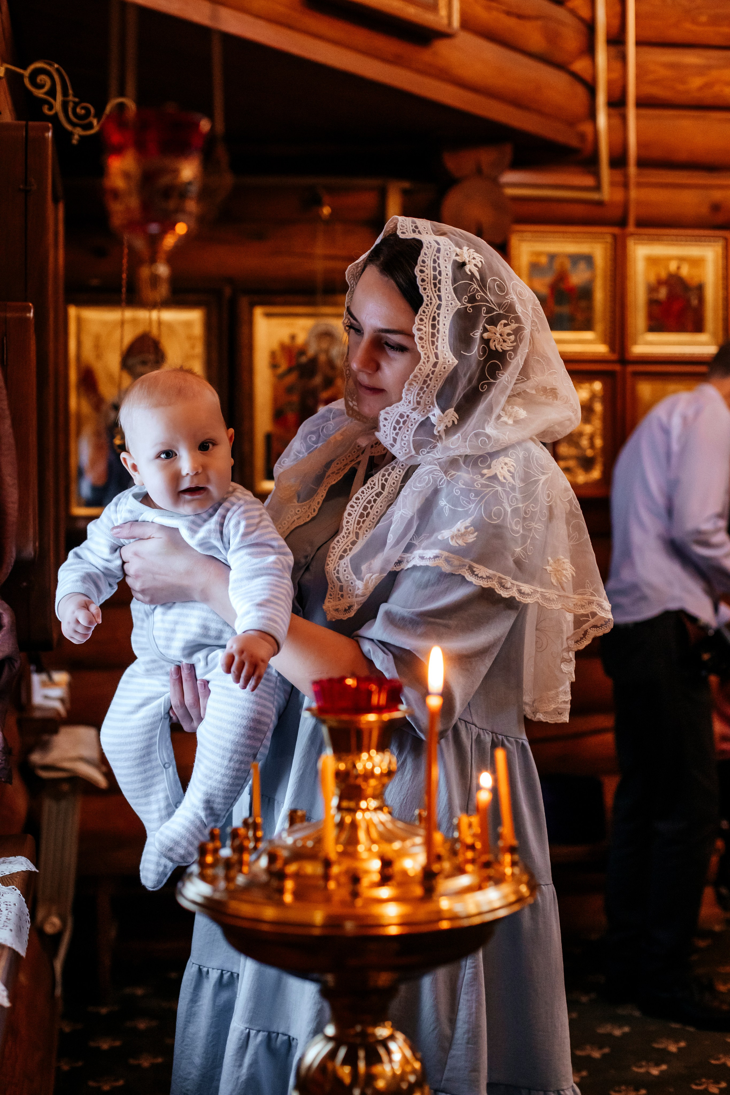 Церковный (крещение и венчание). Семейный фотограф Москва и область Дербунова Елена