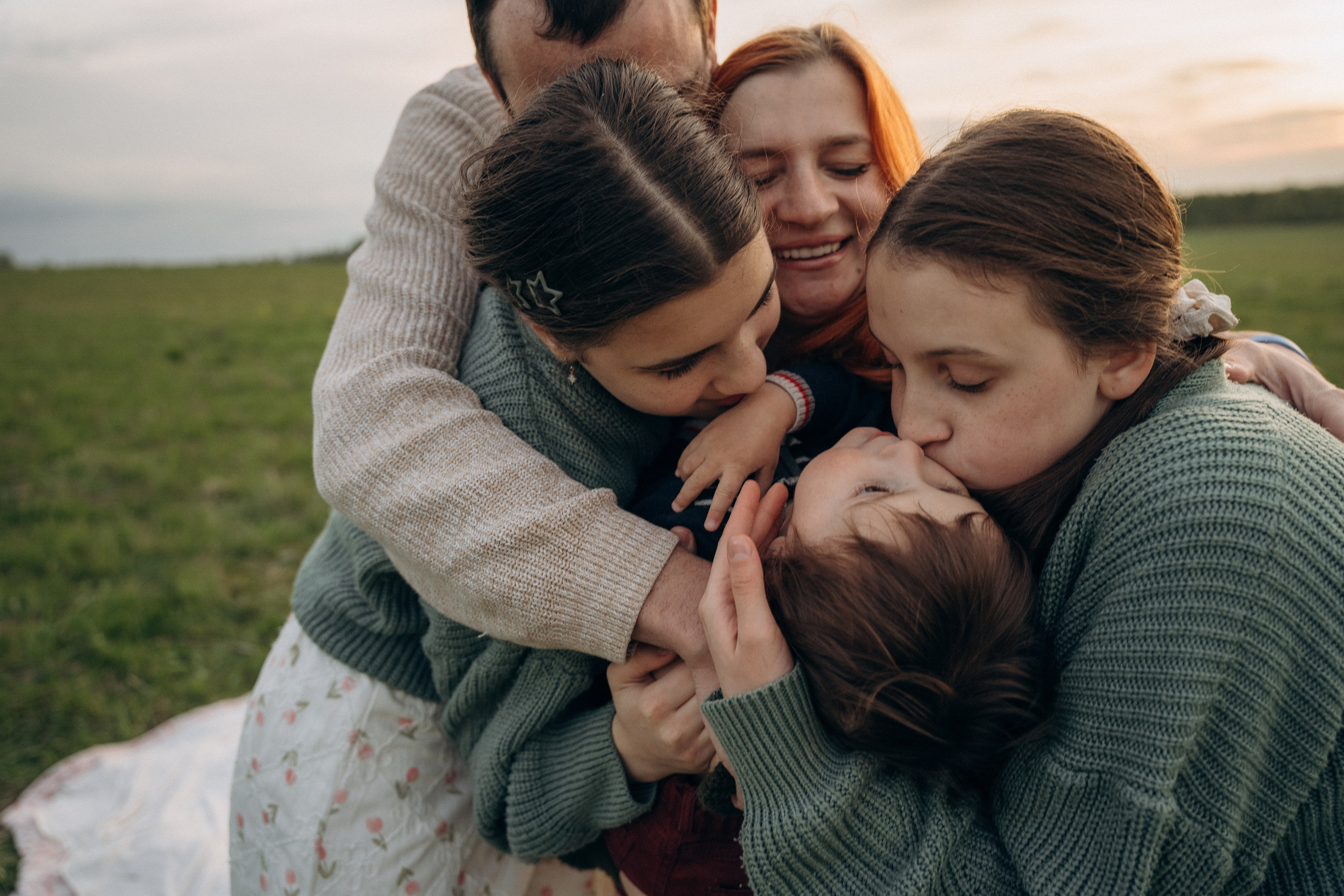 Семья Коломиных. Семейный фотограф в Клину и Москве Елена Храпунова