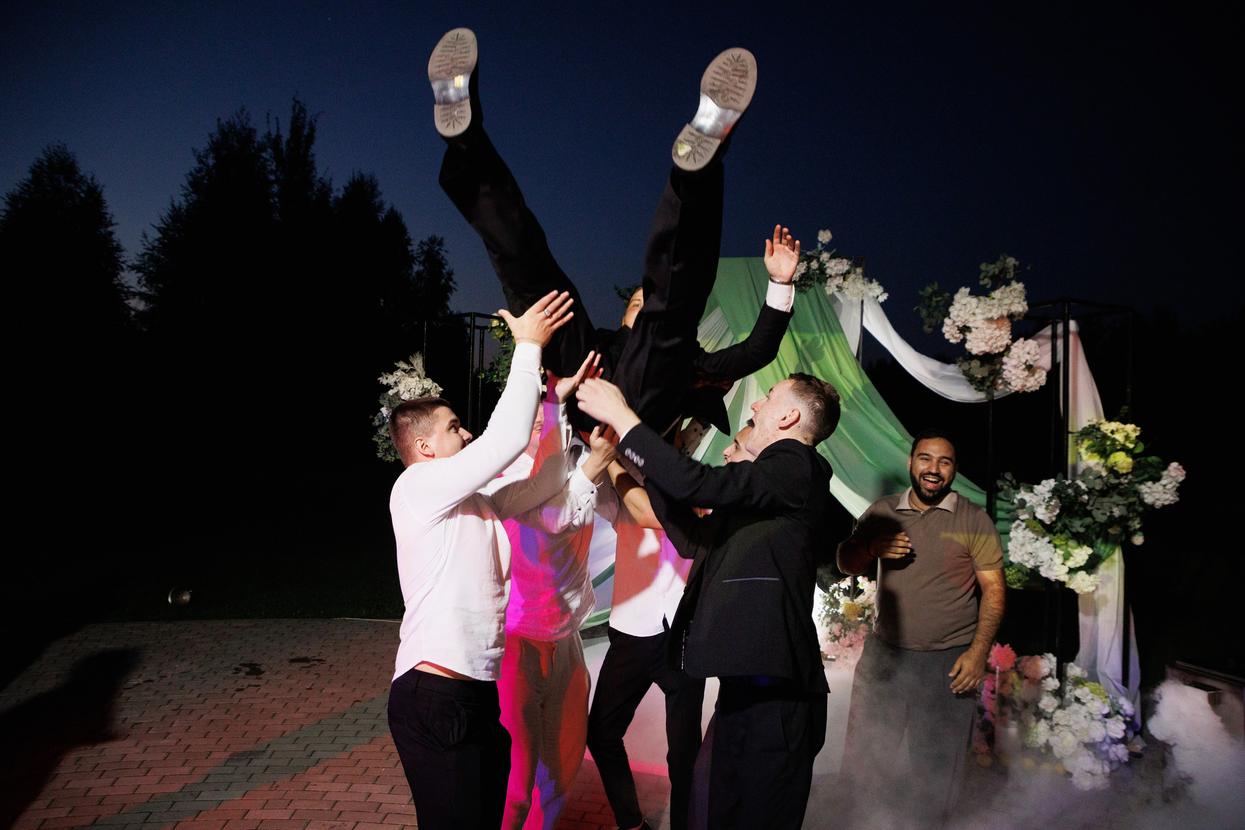 Сентябрь 2025, Белый лис, Выкса. Фотограф городских и семейных событий в Нижнем Новгороде Артем Карпухин