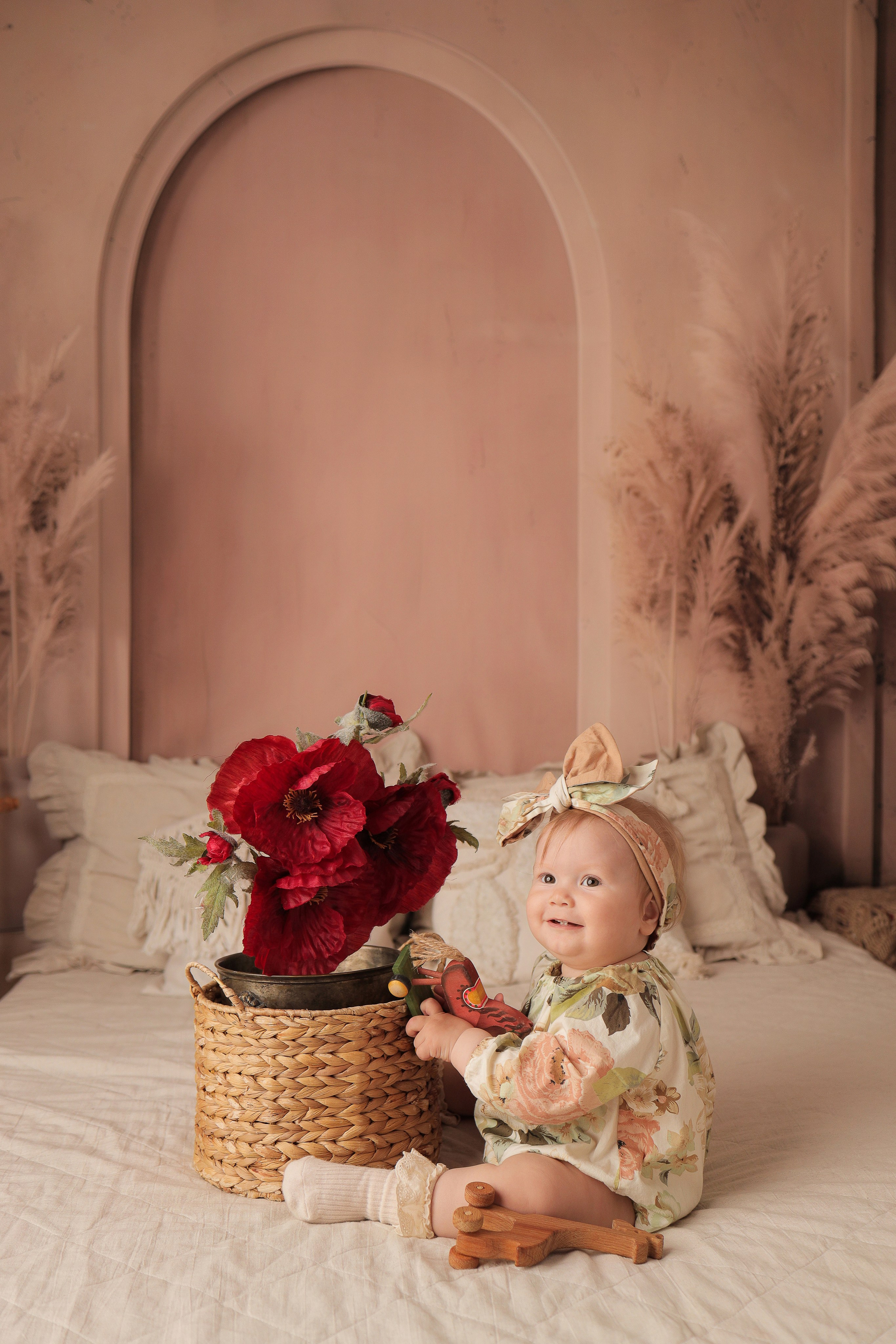 Доминика, 1 годик. Фотограф новорожденных в Новокузнецке Анна Горошникова