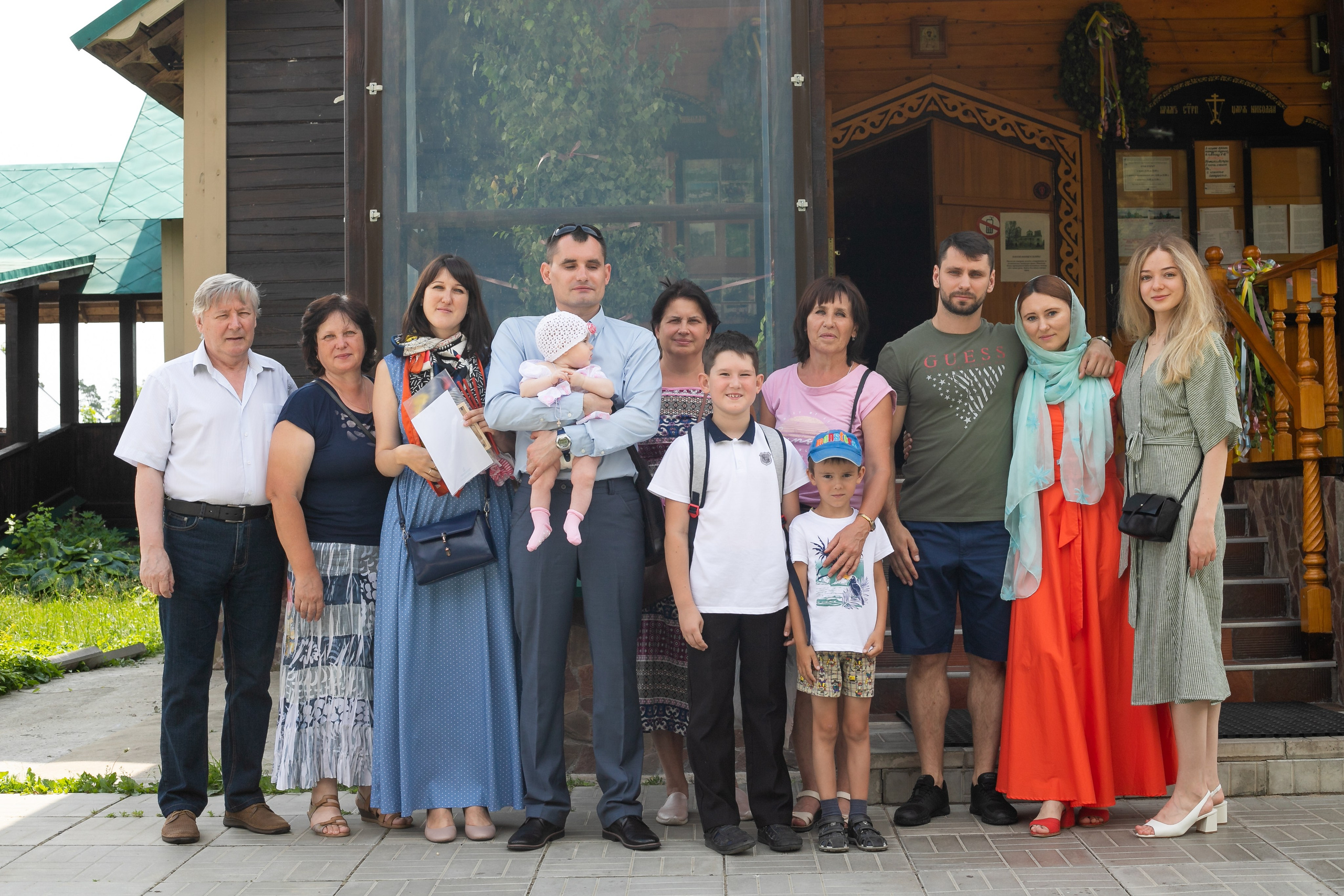 Крестины. Фотограф Москва