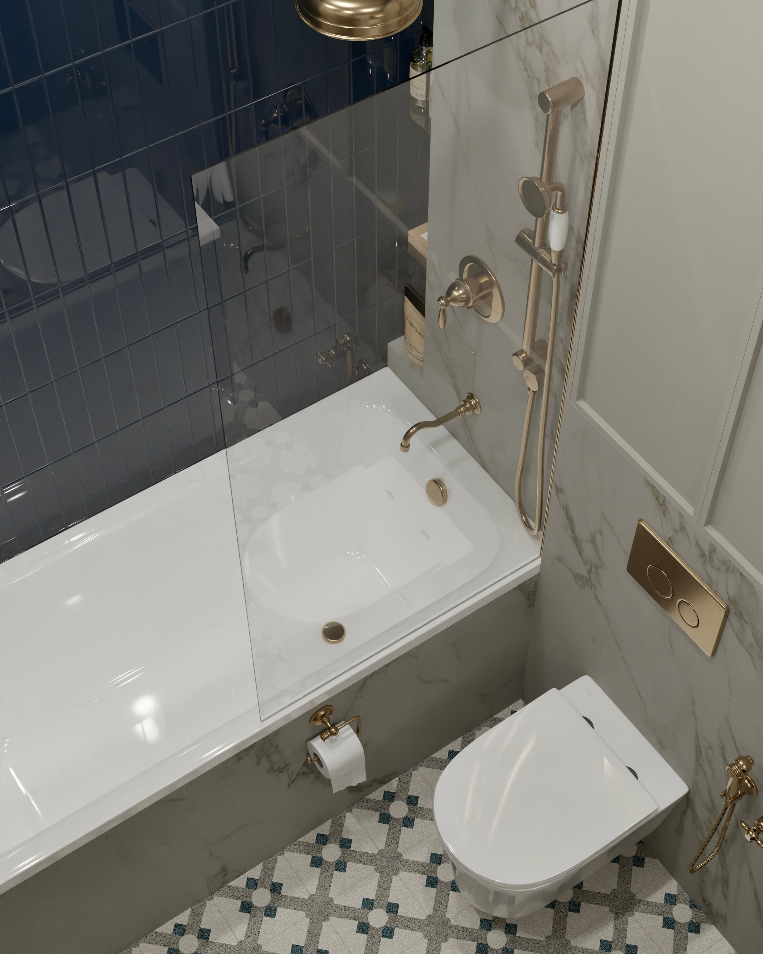 Однокомнатная квартира — 34 м². DMDesign — студия дизайна интерьеров