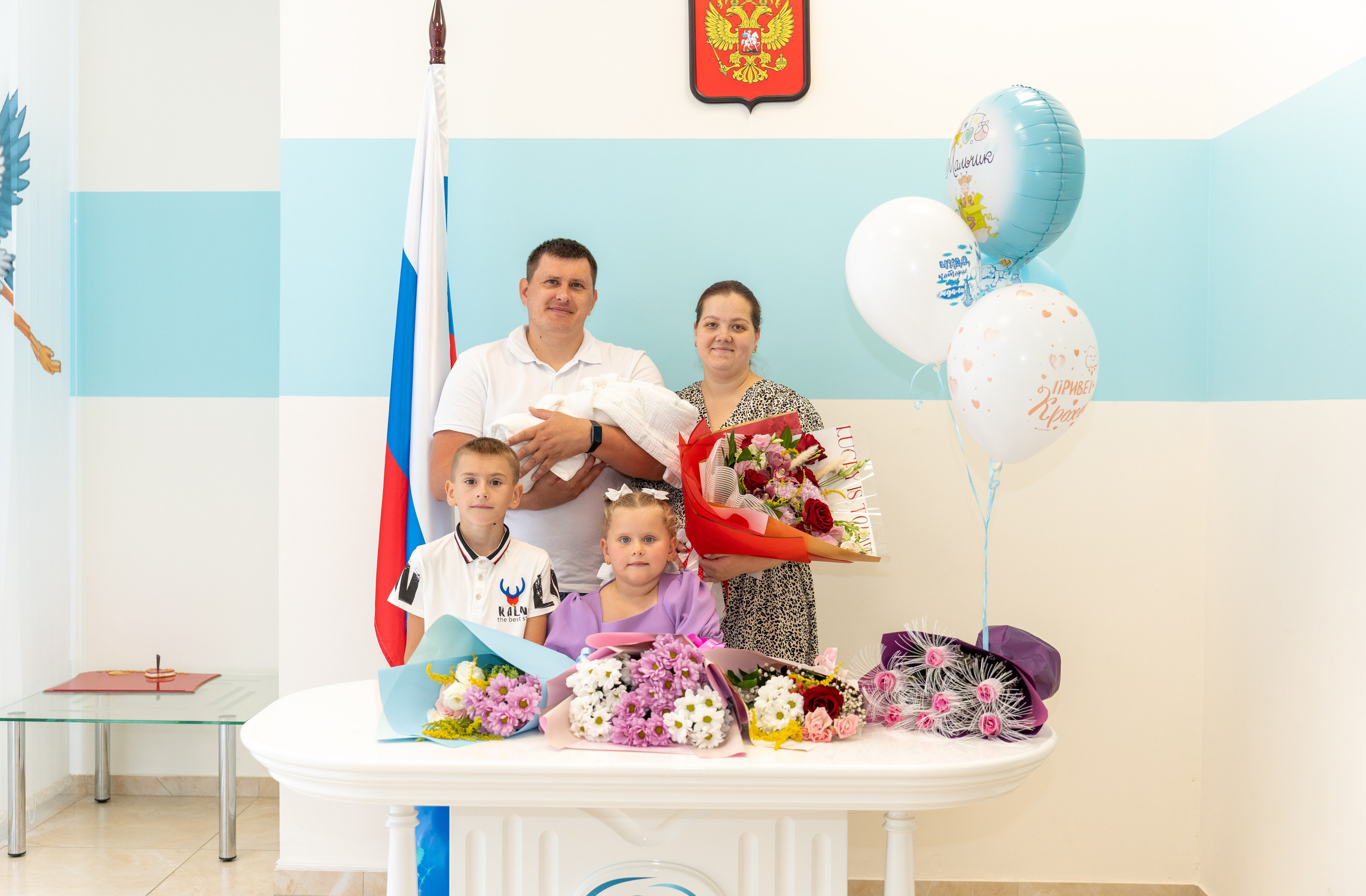 Выписка из роддома. Фотограф на Крещение и Венчание в Туле, детский и семейный фотограф