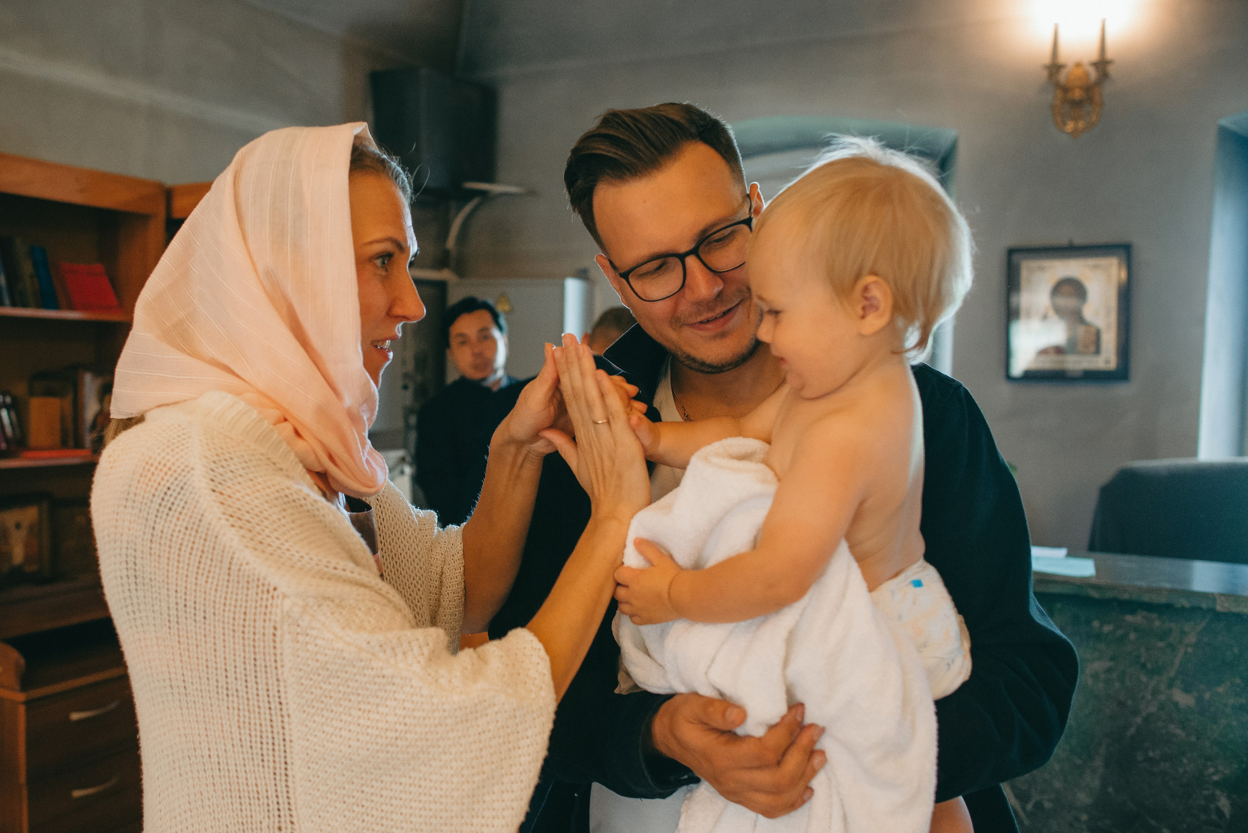 Таинство Крещения. Семейный и детский фотограф в Обнинске, Калуге, Москве