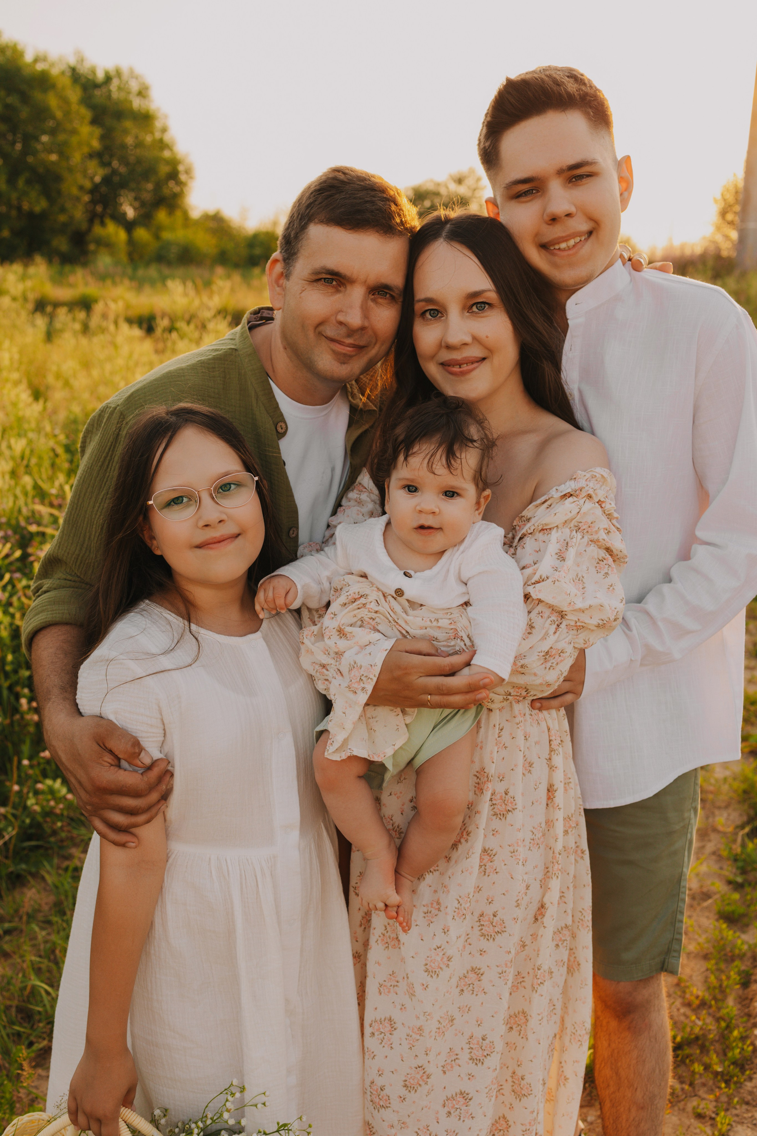 Семейный Пикник: Летняя Съемка