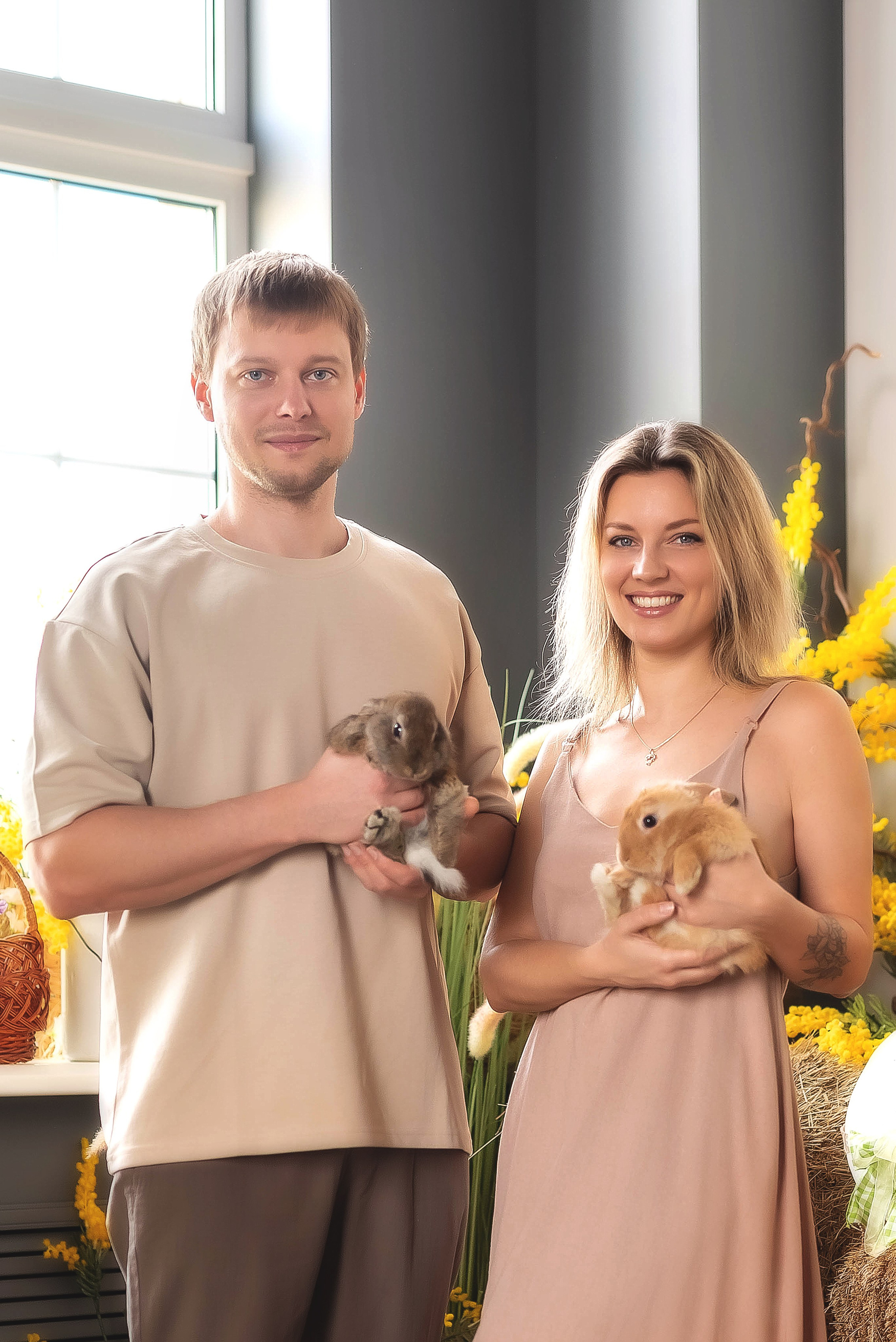 Семейная пасхальная фотосессия. Семейный, детский фотограф в Воронеже Анна Никитина