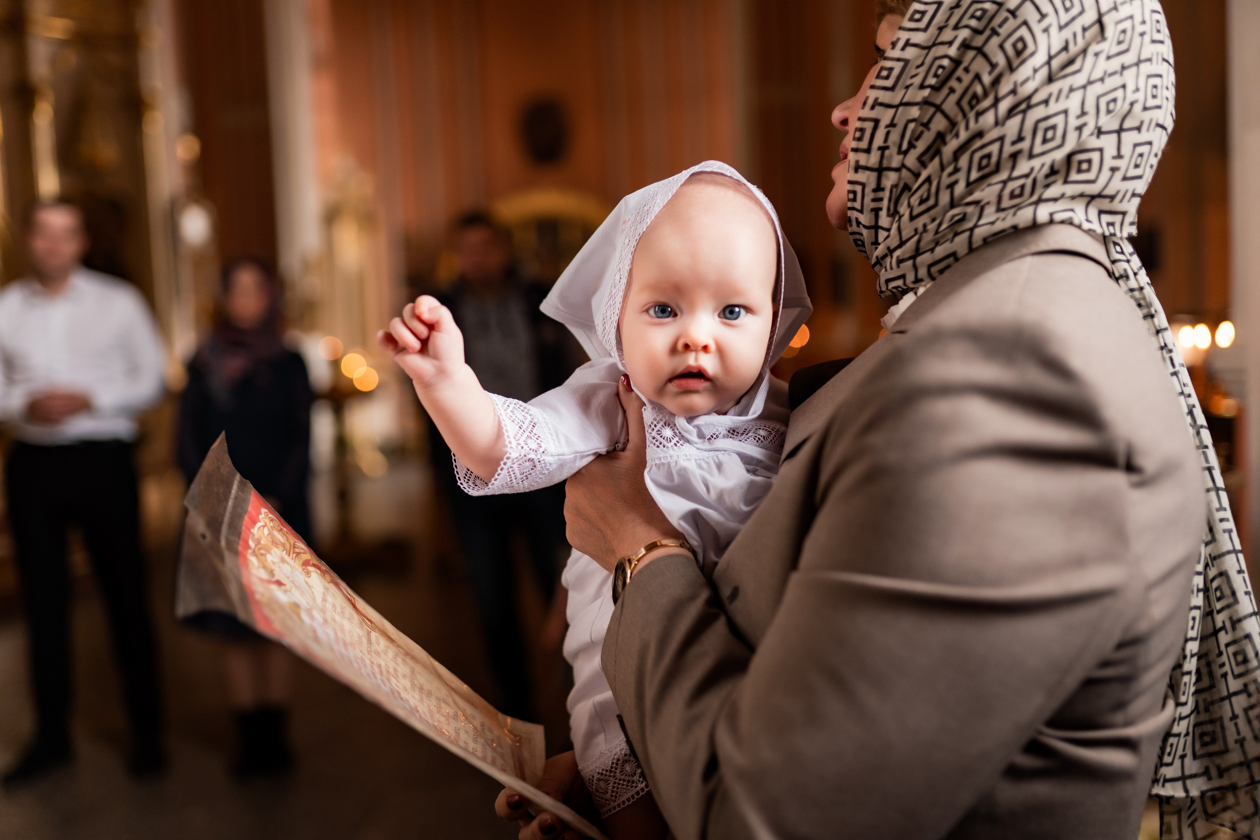 Крещение Вари. Фотограф и видеограф Евгений Романов Санкт-Петербург
