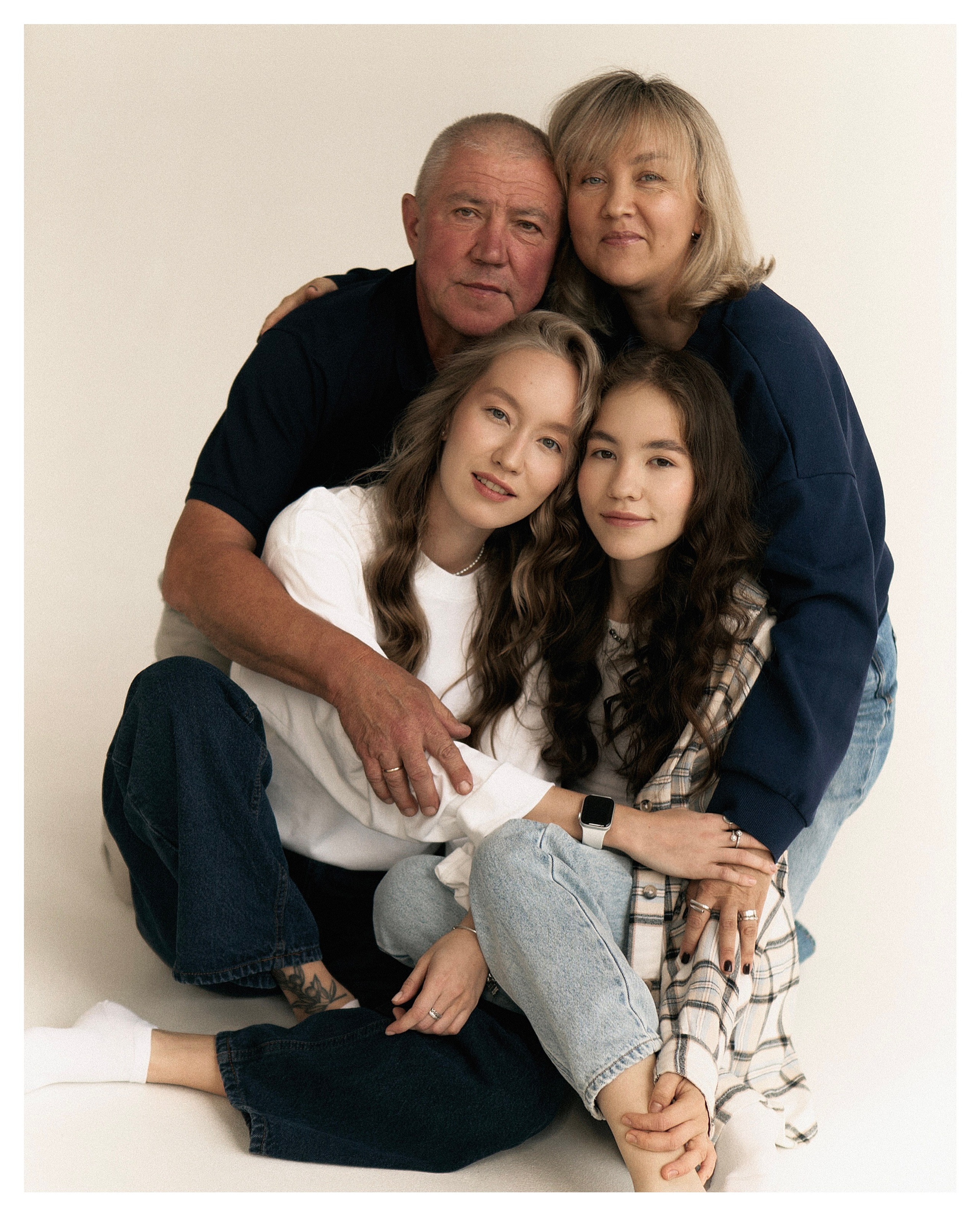 Polina Yaroslava Tatiana Yuriy. Индивидуальная и семейная фотосессия в Чебоксарах Оксана Русакова