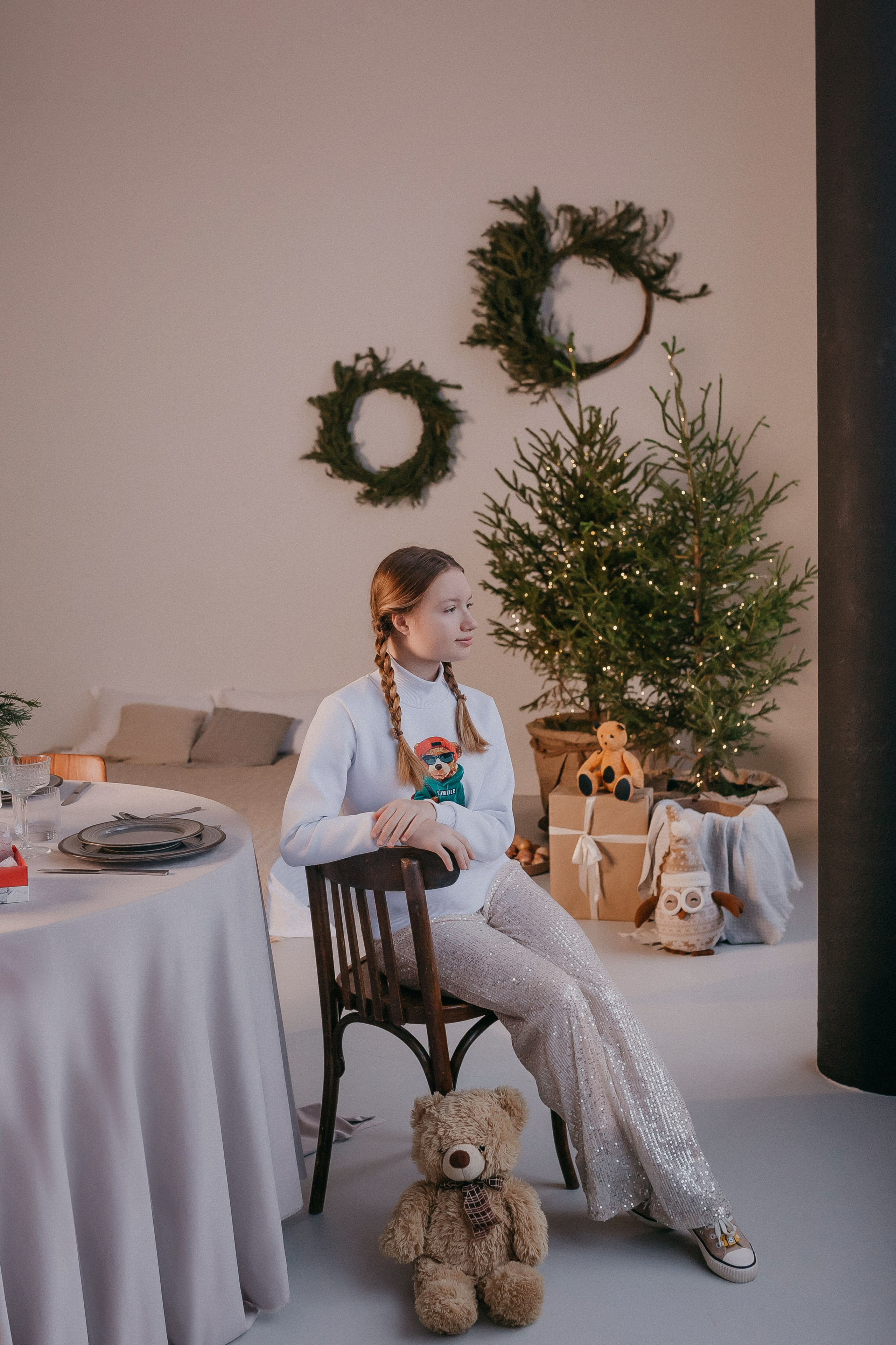 Женя и Лёша +4 Новогодняя. Семейный фотограф в Сургуте