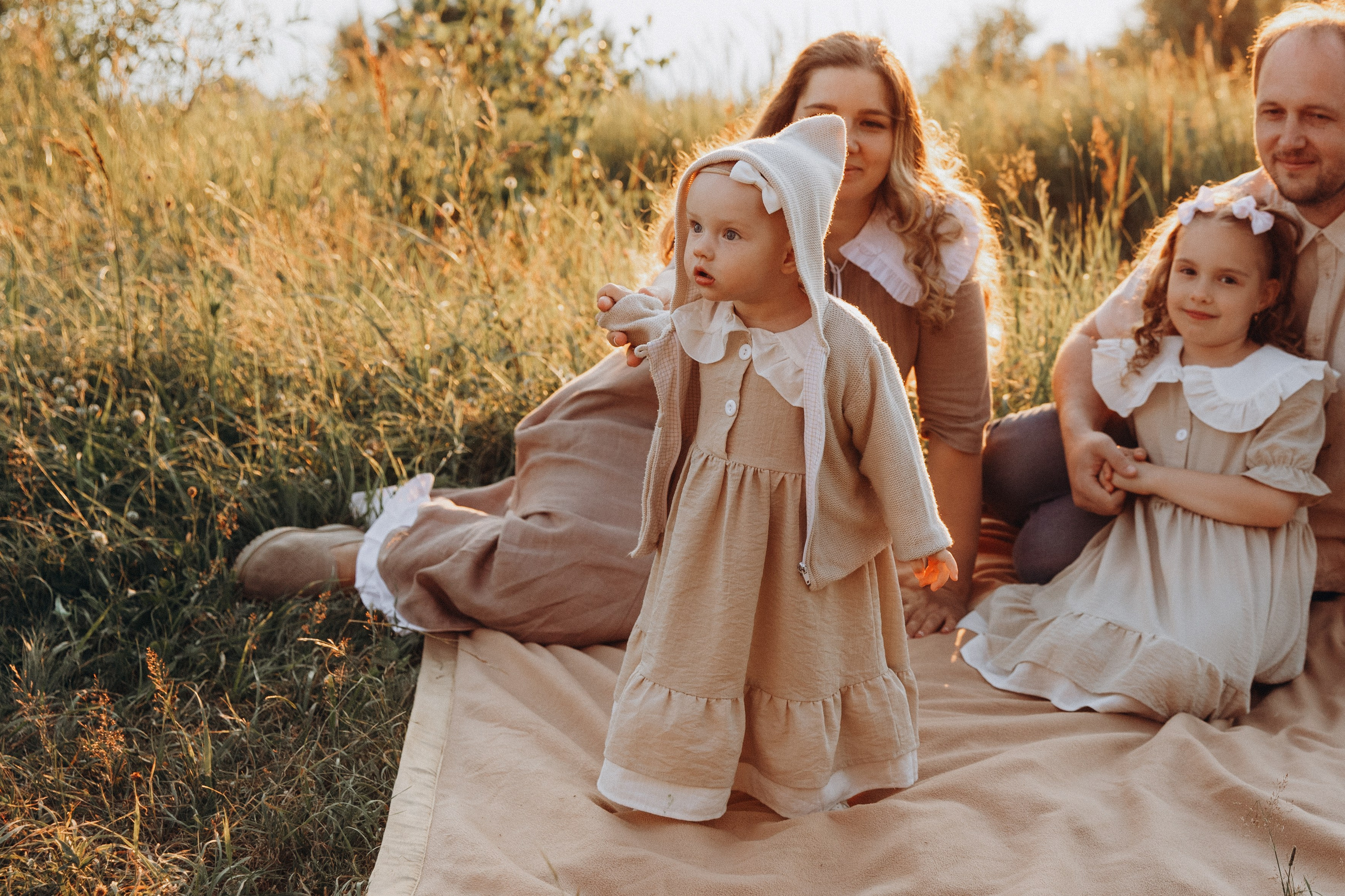 Летний вечер с семьей. Семейный фотограф документалист в Пензе Лопатинская Татья