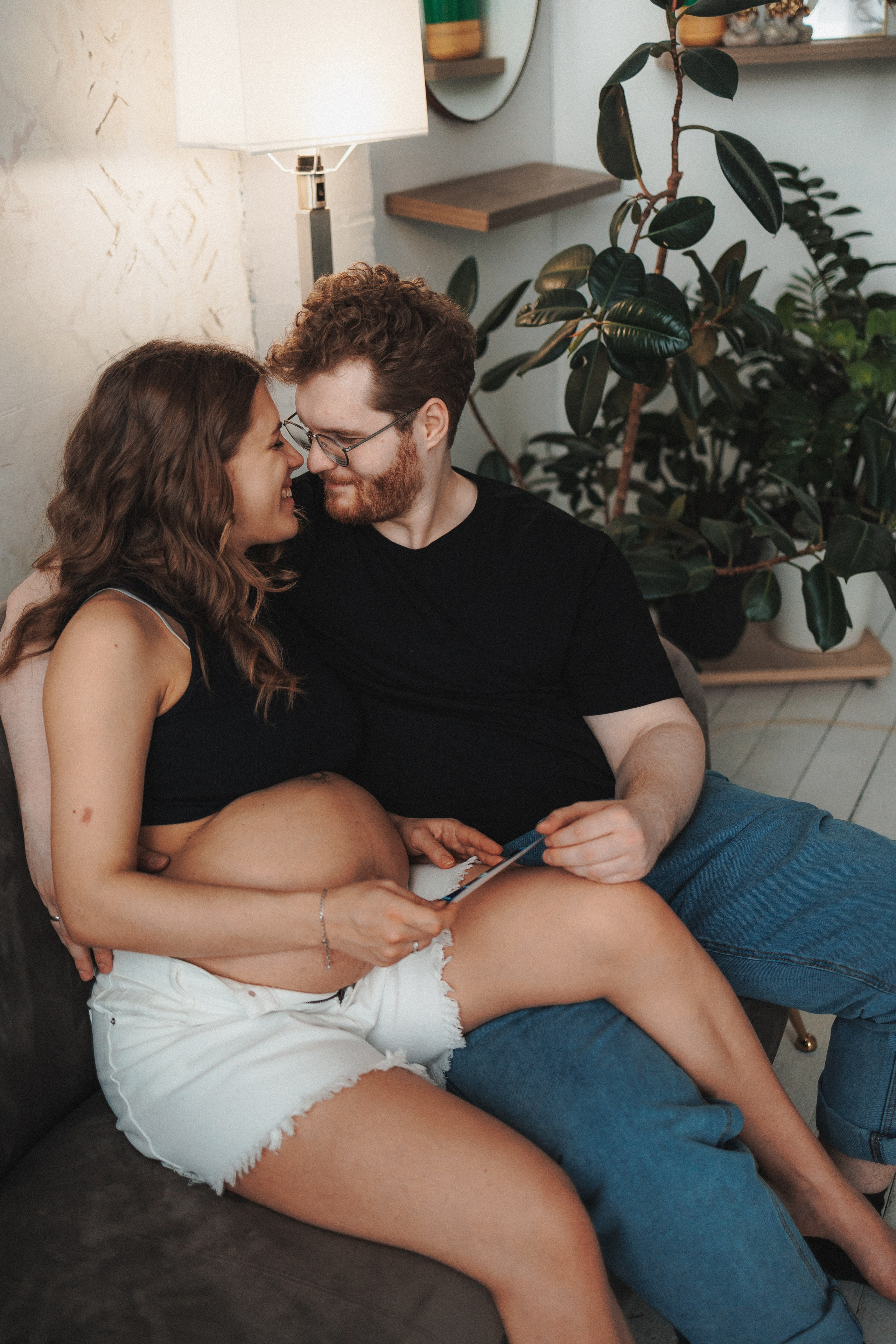 Любовь — это когда ты под сердцем носишь его ребенка. Фотограф Москва Светлана Кирюшина