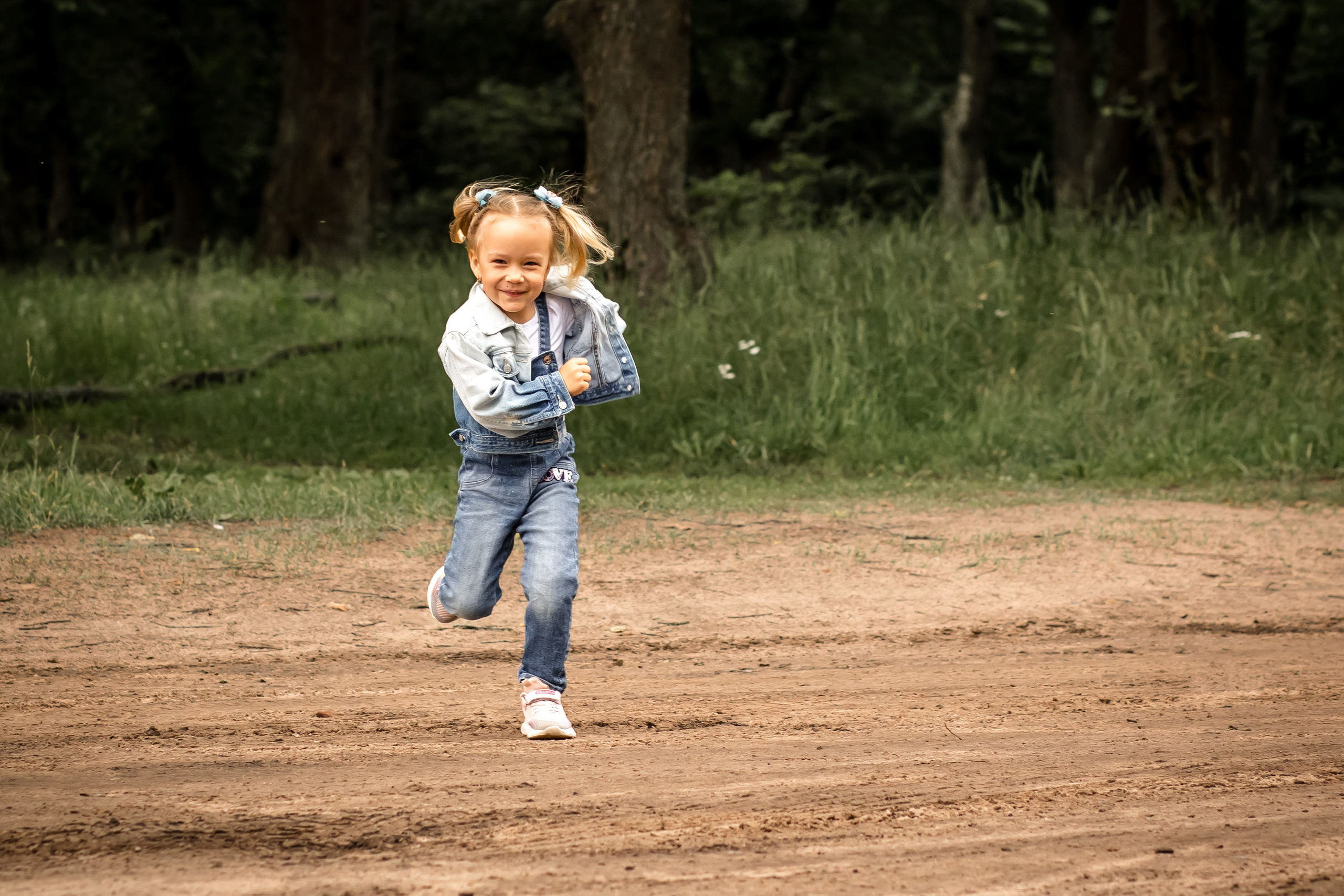 Катя с детками