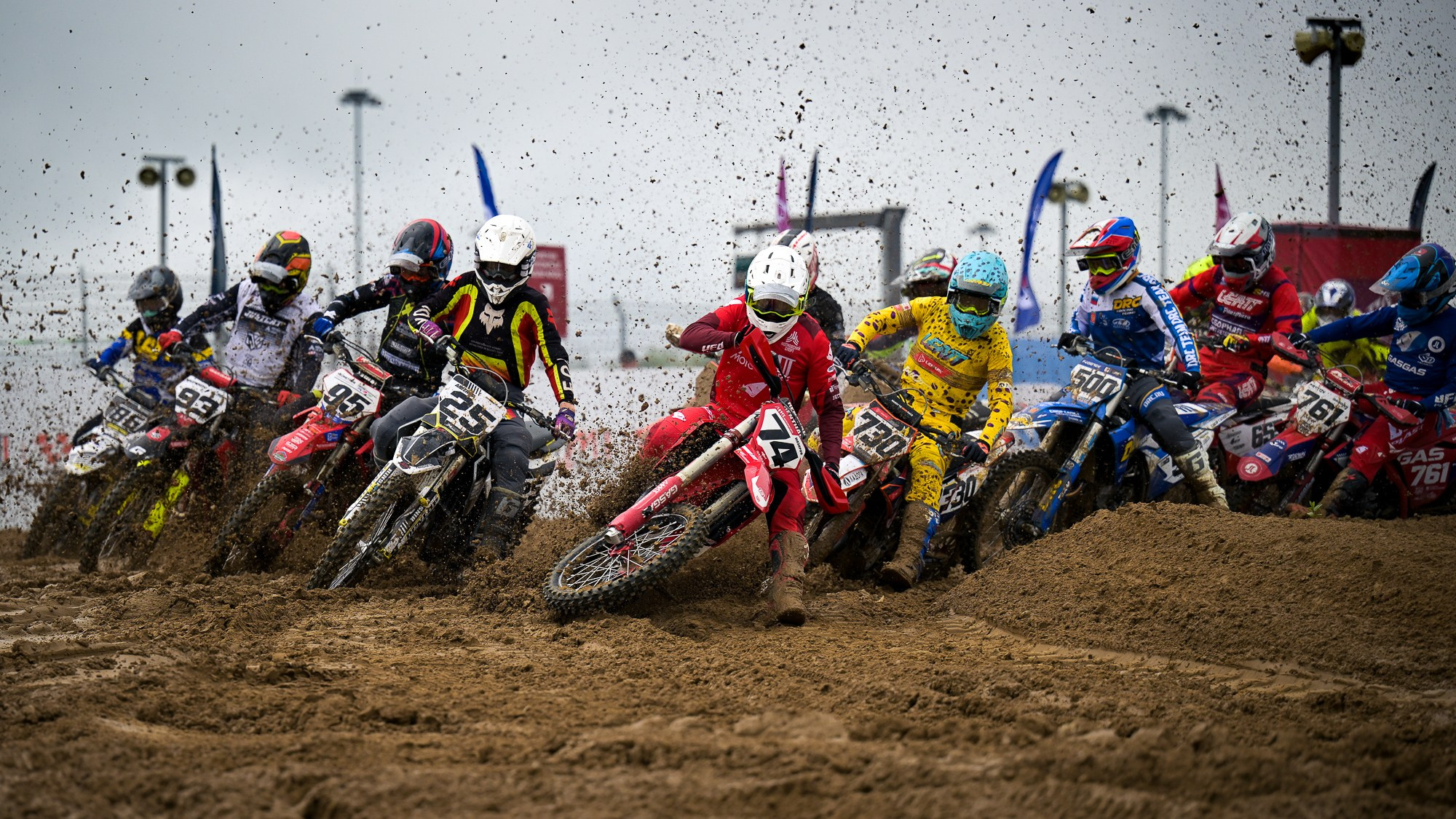 1 round of ММТ RGP russian motocross championships. Sports photographer Leonid Zhukov