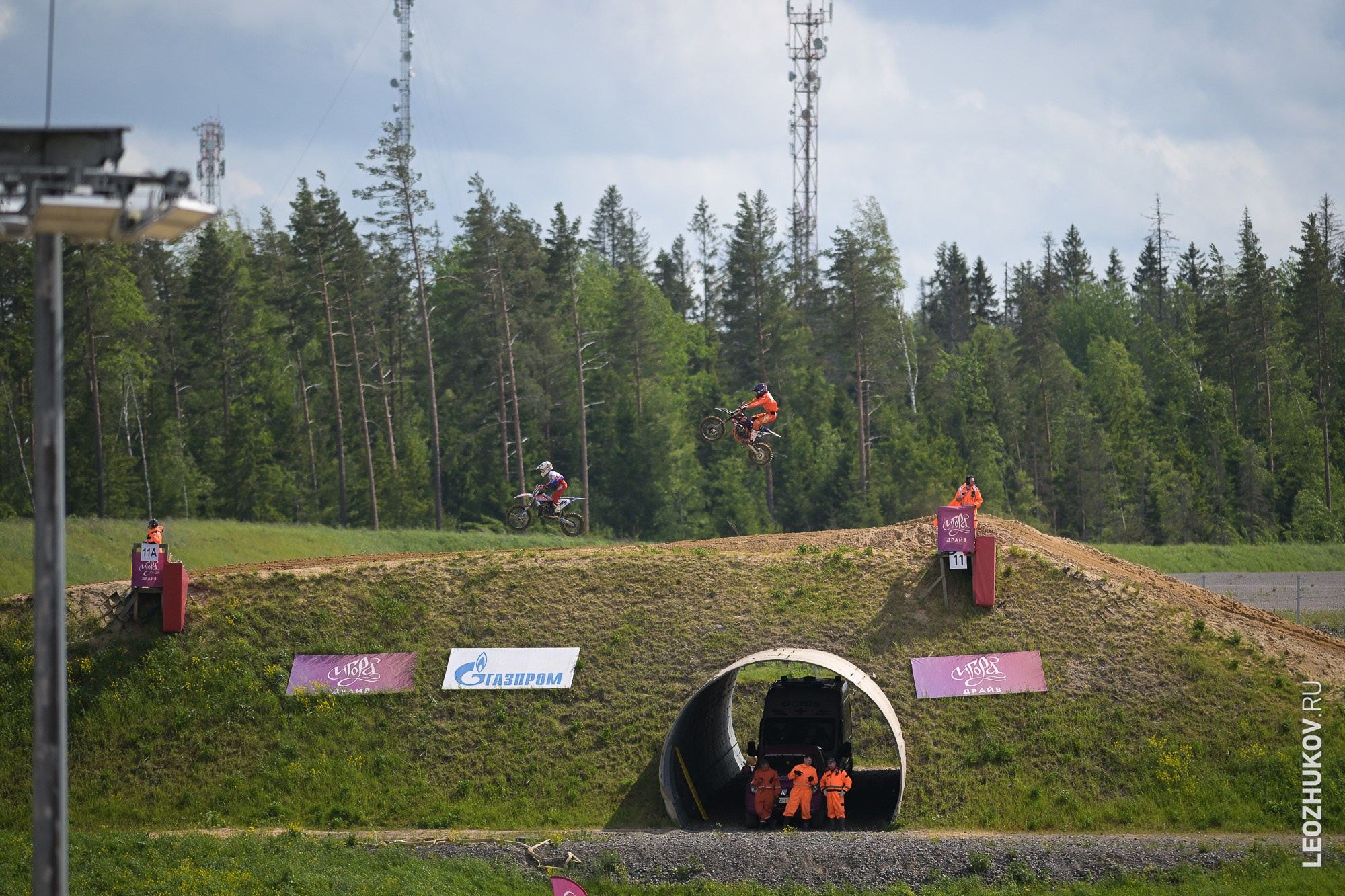 1 round of ММТ RGP russian motocross championships. Sports photographer Leonid Zhukov