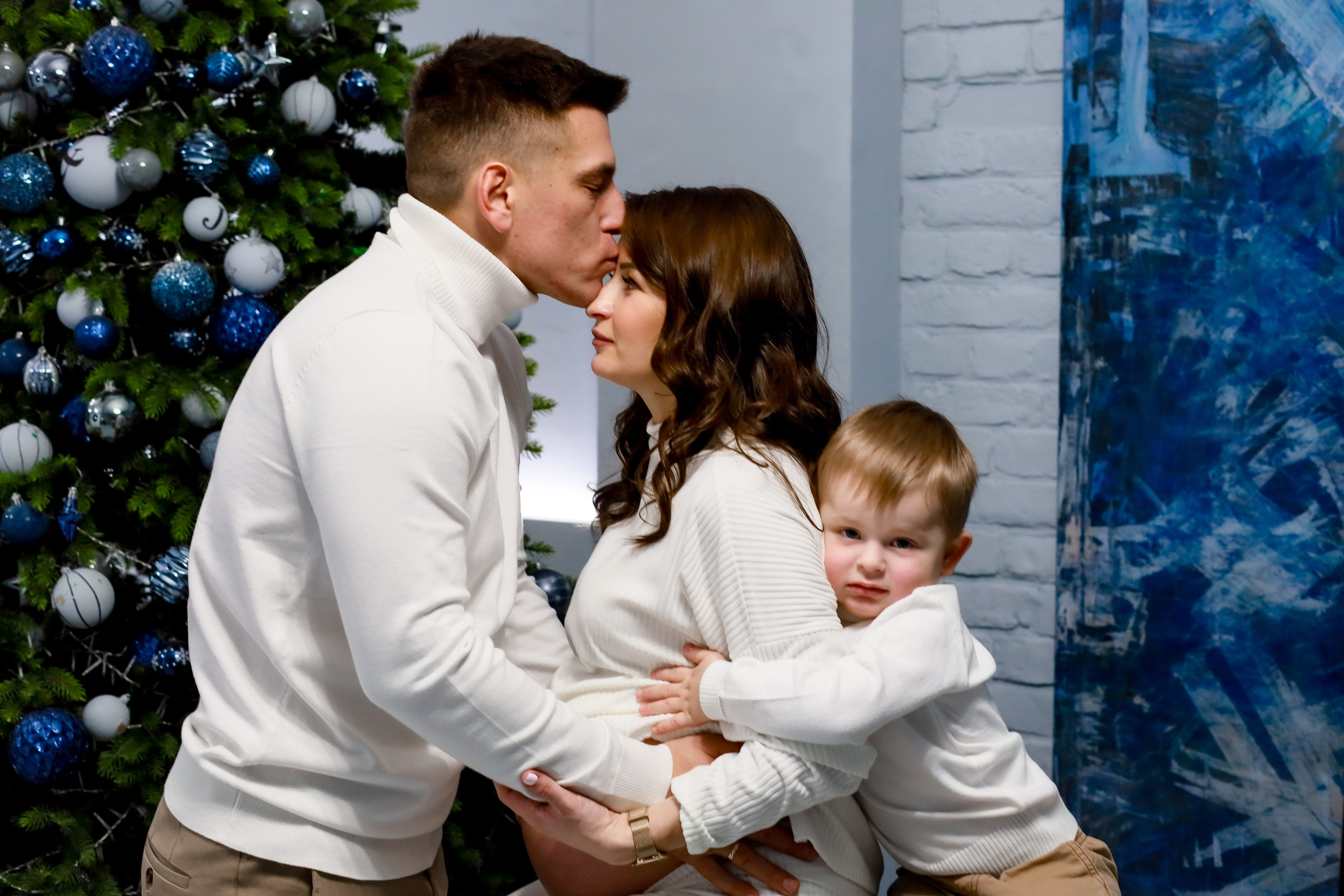 Семейная новогодняя. Портретная и семейная фотосессия в Питере Светлана Гошарова