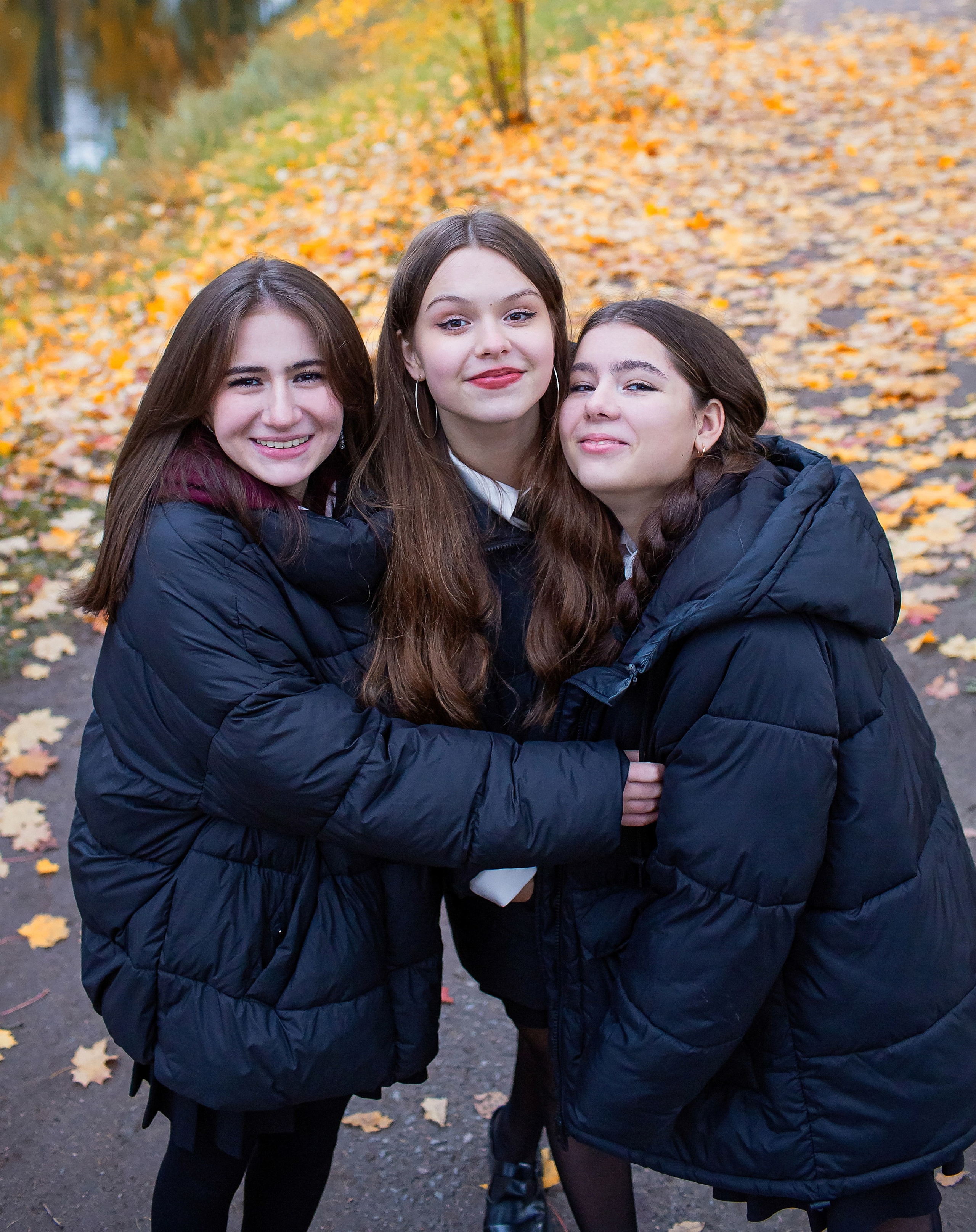 Осень. Старшая школа. Свадебный, семейный, детский фотограф в Санкт-Петербурге