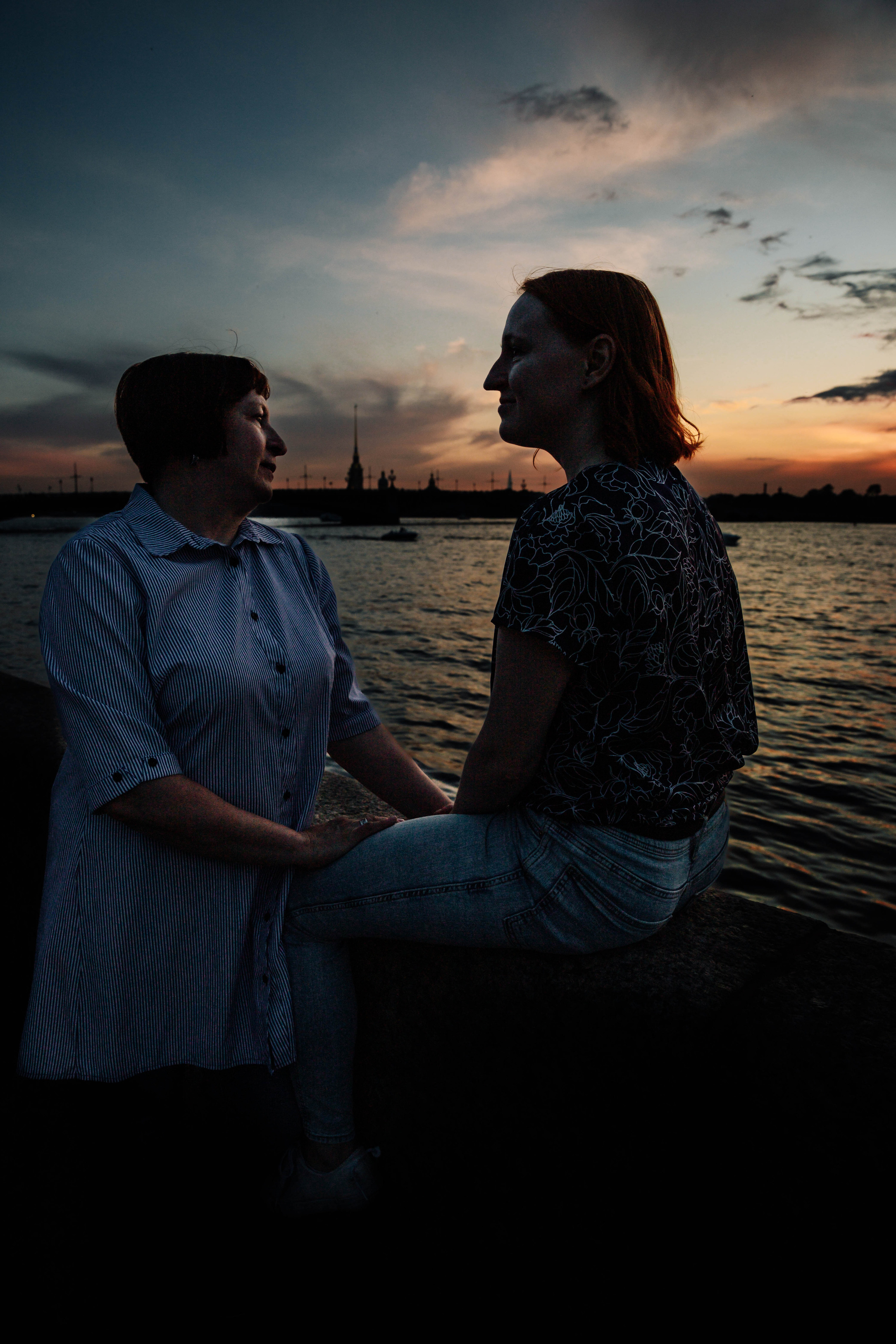 Катя с мамой. Свадебный и семейный фотограф в Санкт-Петербурге Лолита Евстифеева