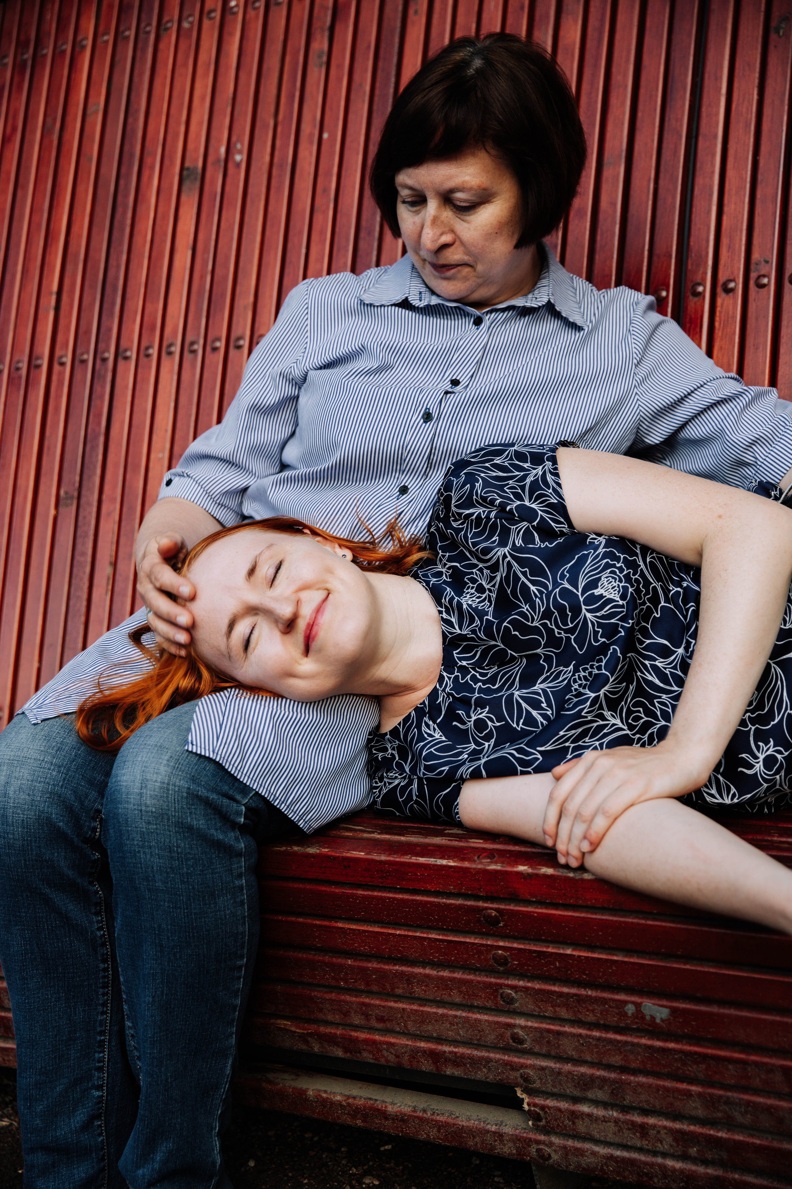 Катя с мамой. Свадебный и семейный фотограф в Санкт-Петербурге Лолита Евстифеева