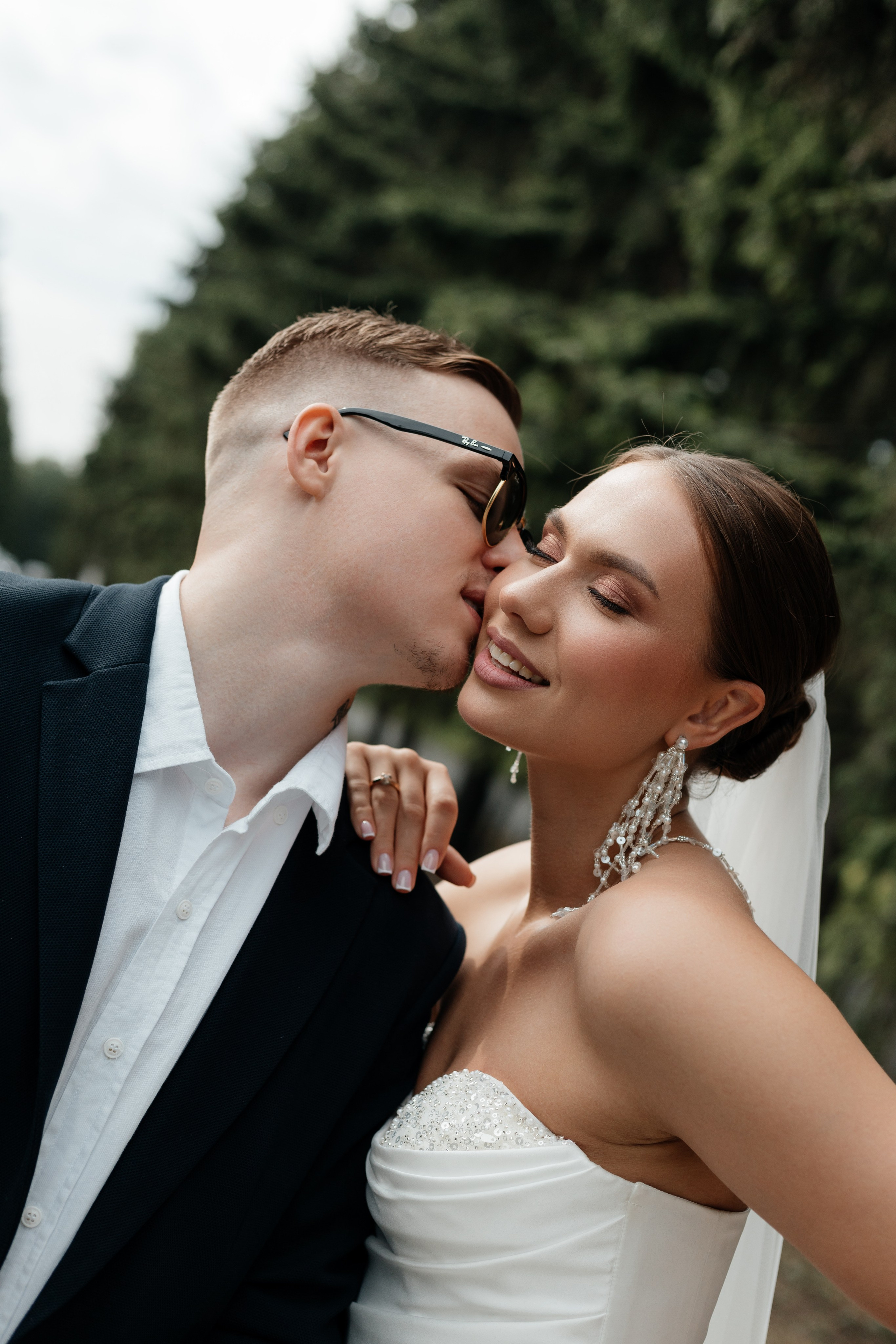 Нежные мгновения свадьбы: Семён и Вероника. Фотограф Семён Гнеушев