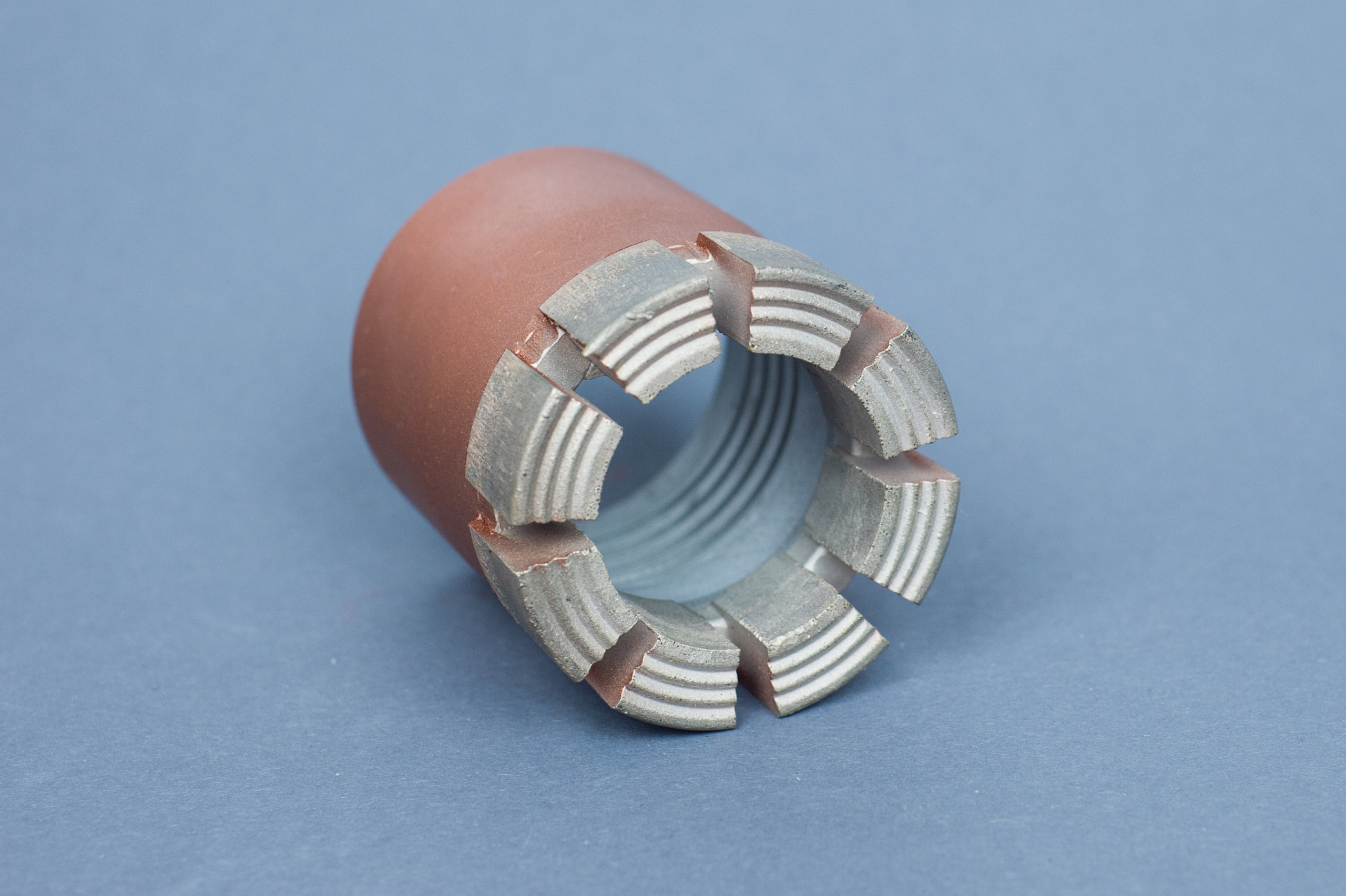 Буровое оборудование коронки и переходники. Алмазная коронка NQ C9 13 mm ECF. Фото и жизнь