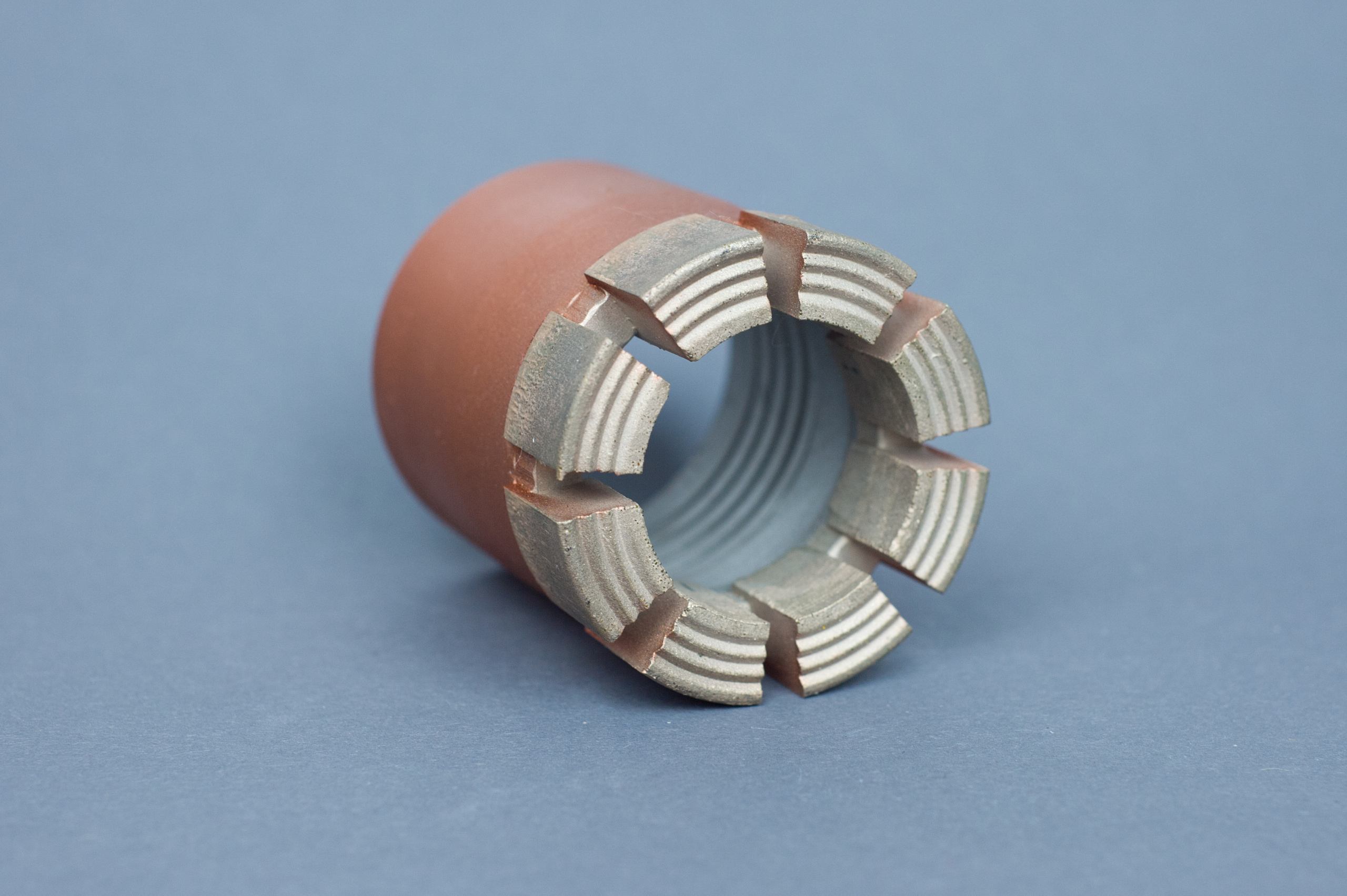 Буровое оборудование коронки и переходники. Алмазная коронка NQ C9 13 mm ECF. Фото и жизнь