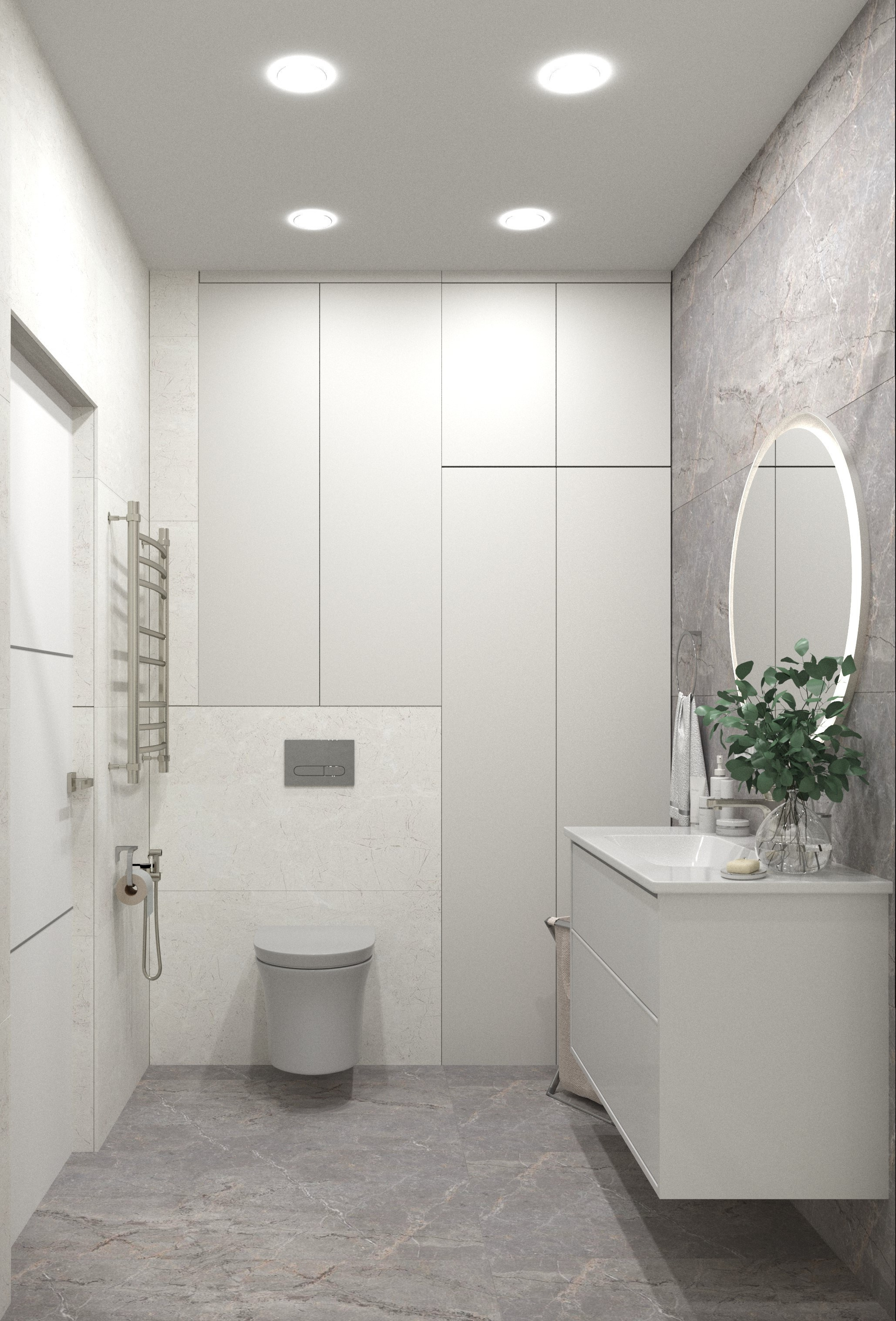 Квартира в светлых тонах г. Ижевск. Дизайн интерьера / Дизайн-проект / Лебедь Юлия