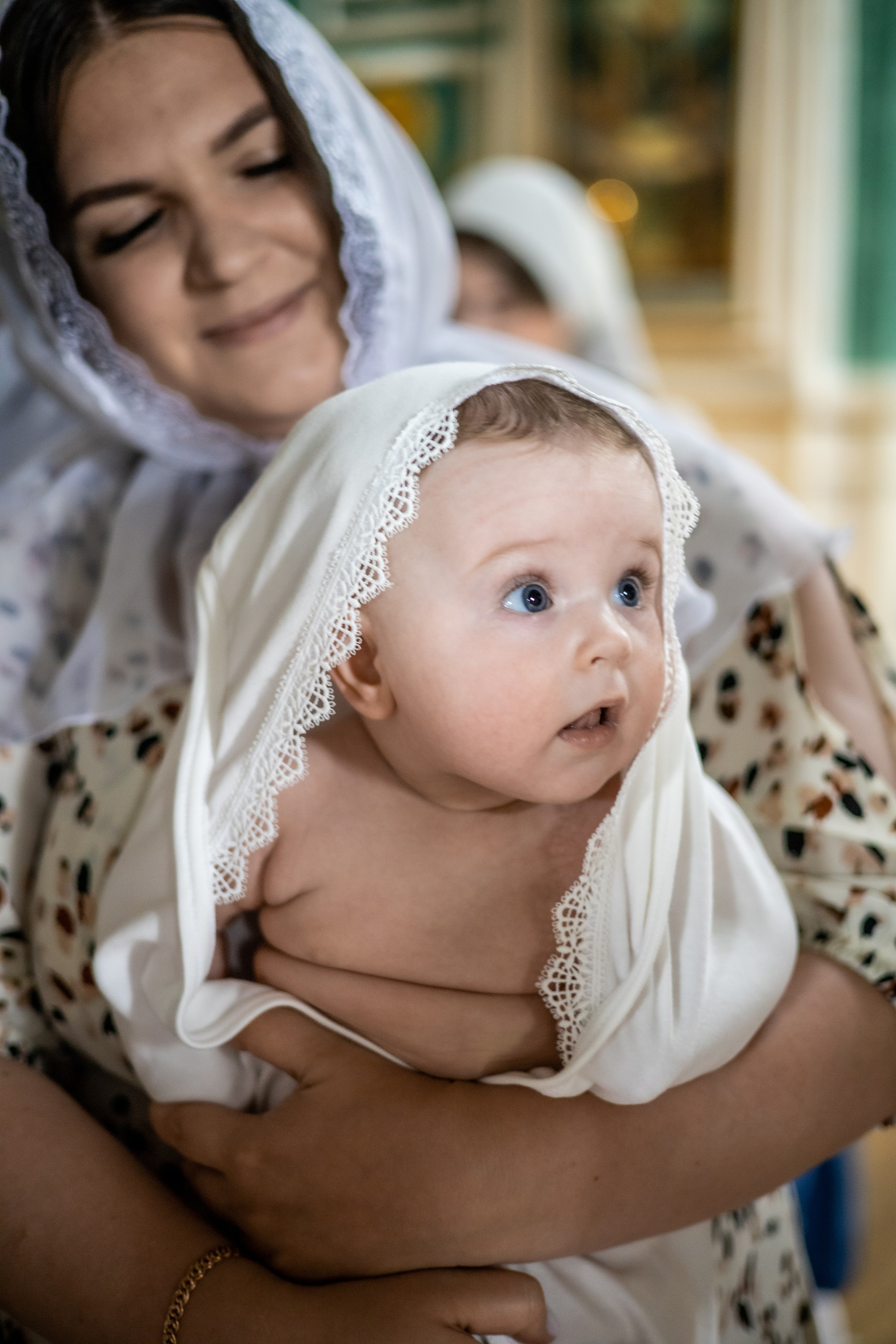 Крещение Ульяны и Вероники. Фотограф Надежда Лукьянова