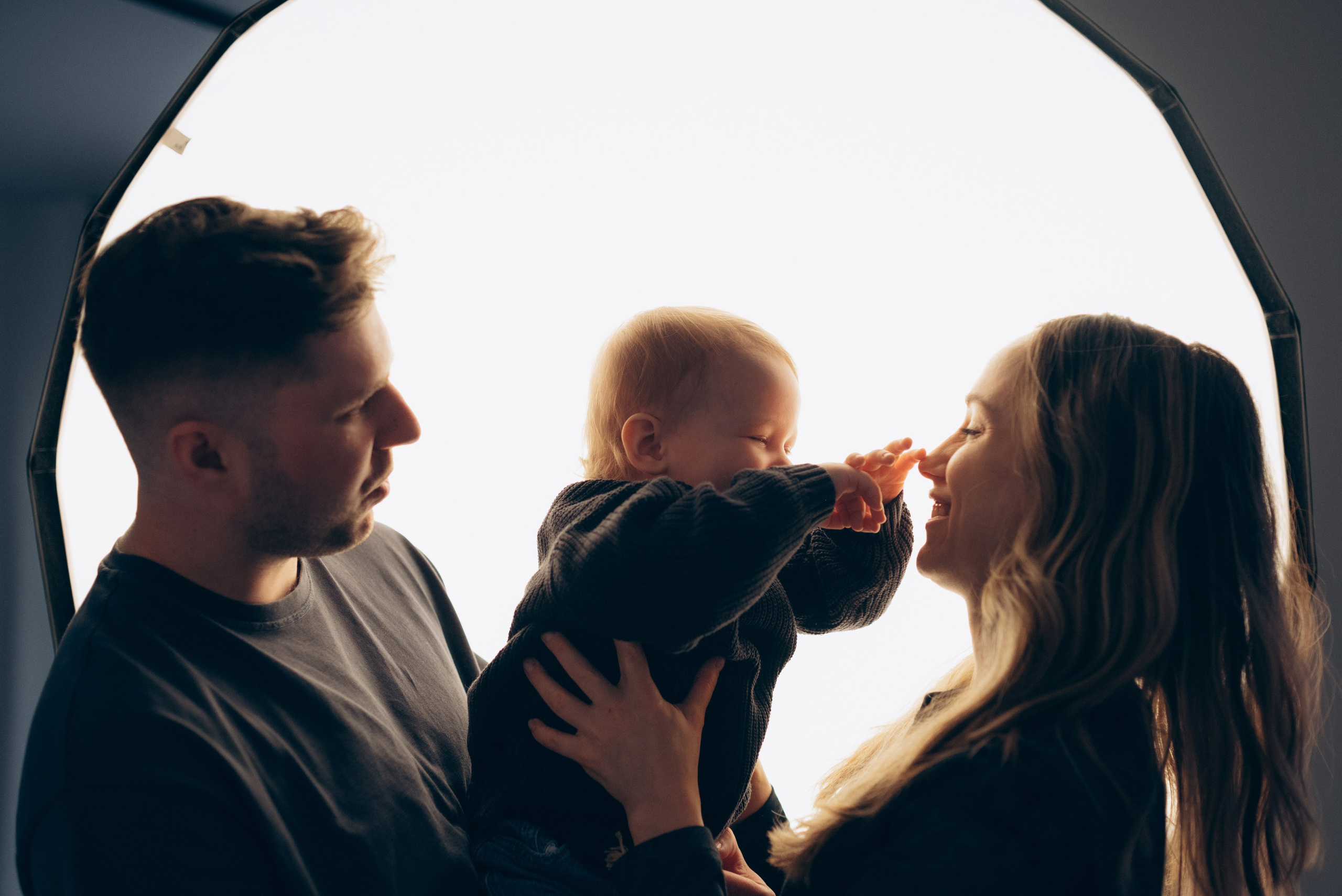 Годовасие с мамой и папой. Семейный и детский фотограф в Щелково Алена Дробот