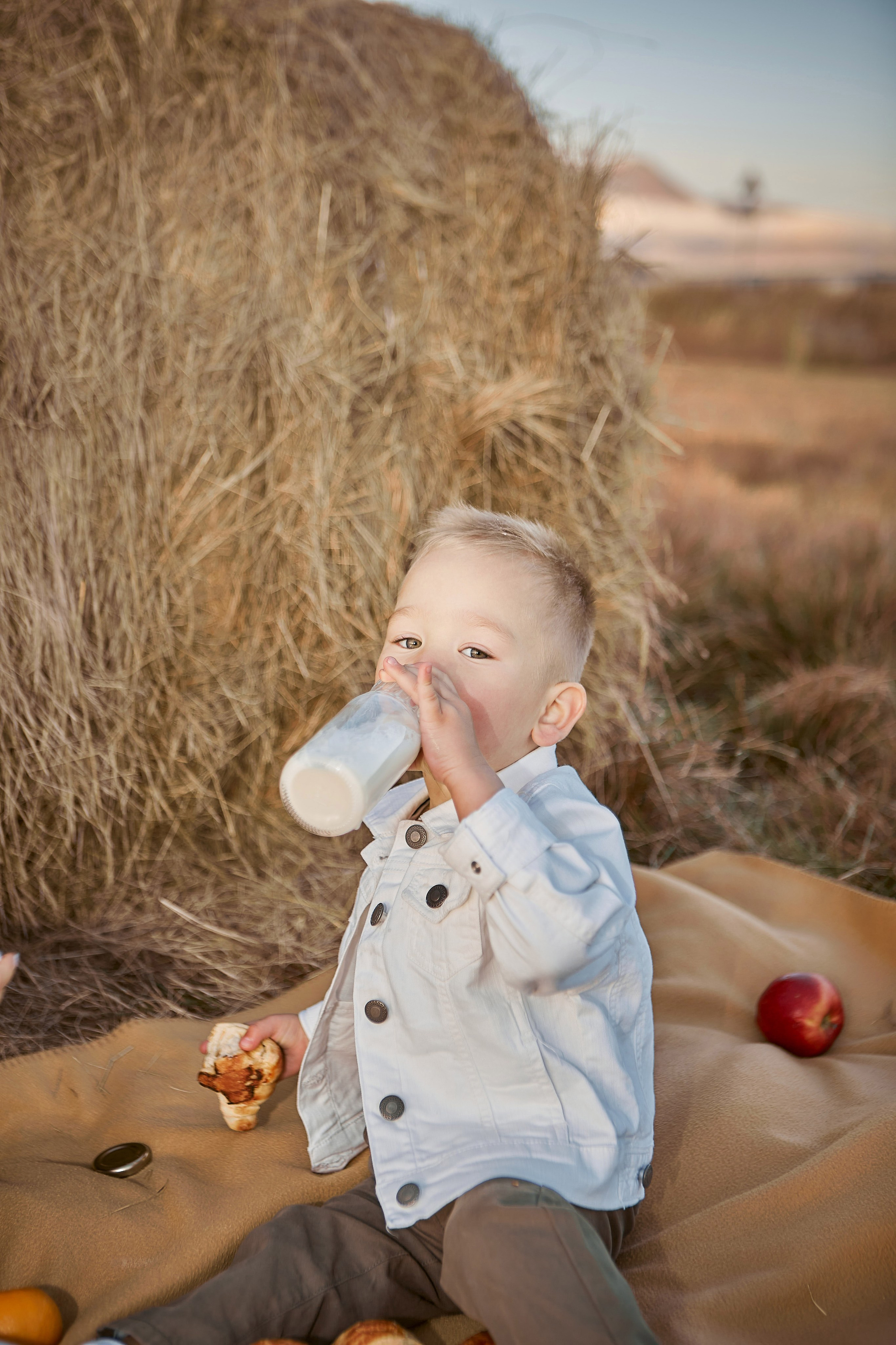 Пикник в поле. Фотограф Камчатка Тамара Копылова