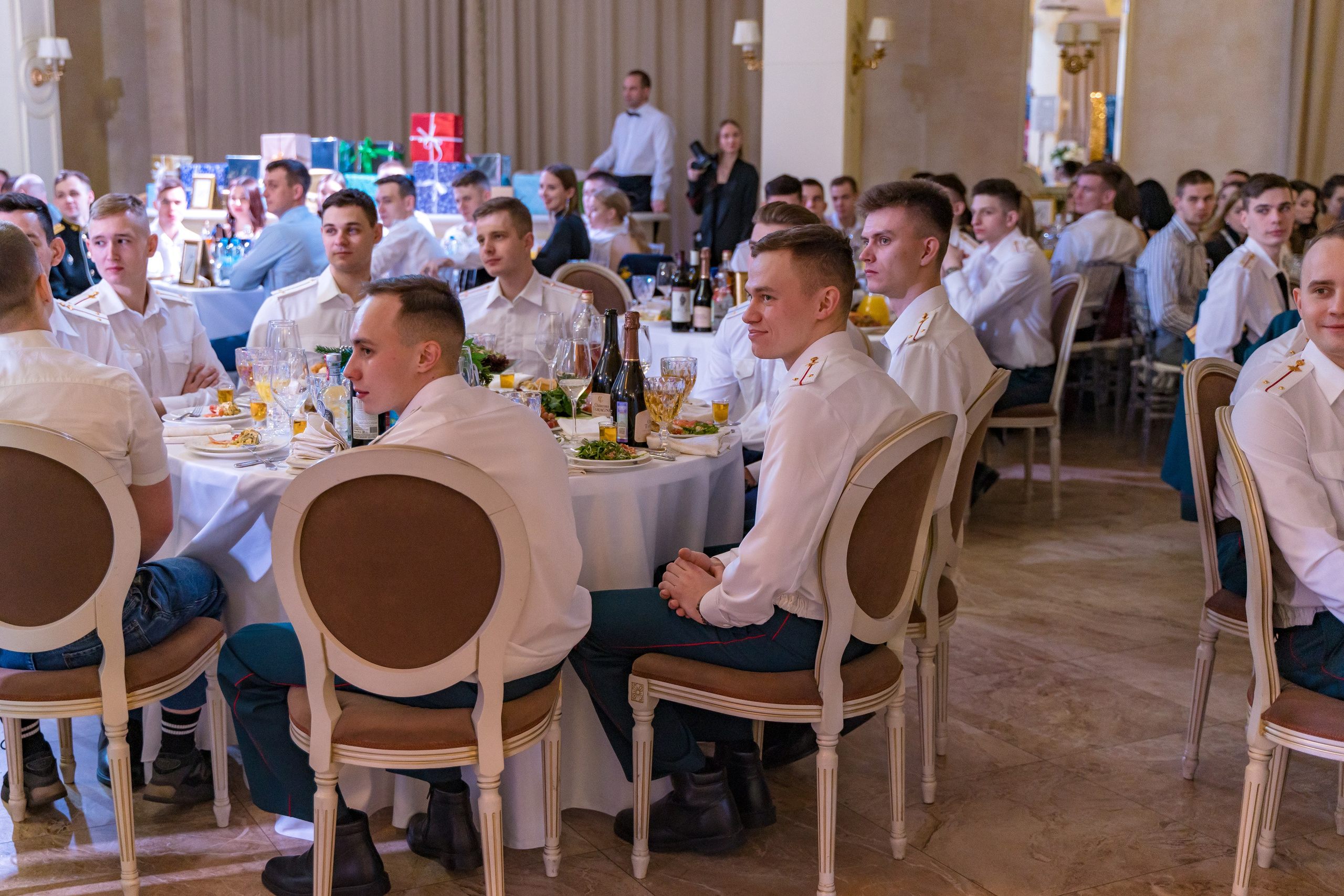 Фотосъемка выпуска военной академии и вручение дипломов