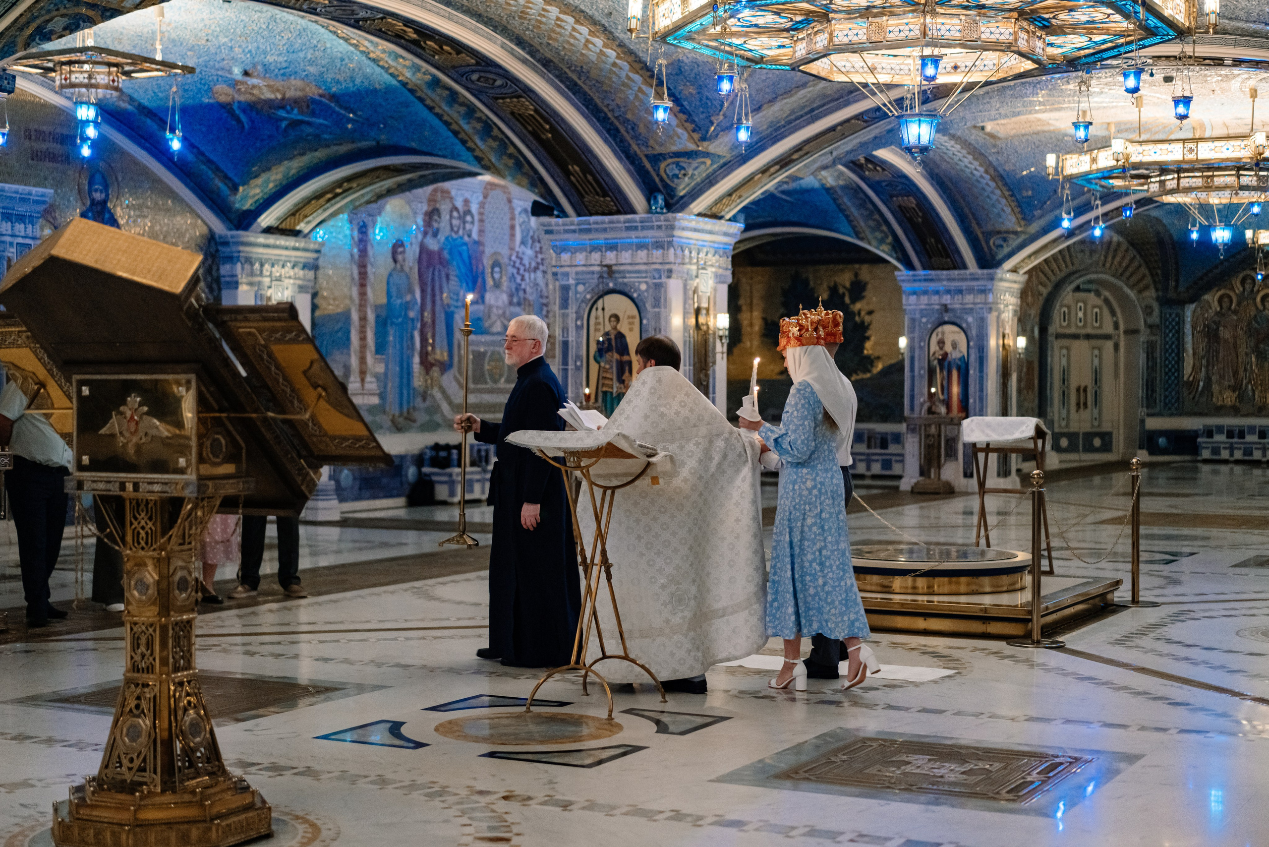 Венчание Анны и Вадима. Семейный фотограф Одинцово Москва Наталия Черенкова