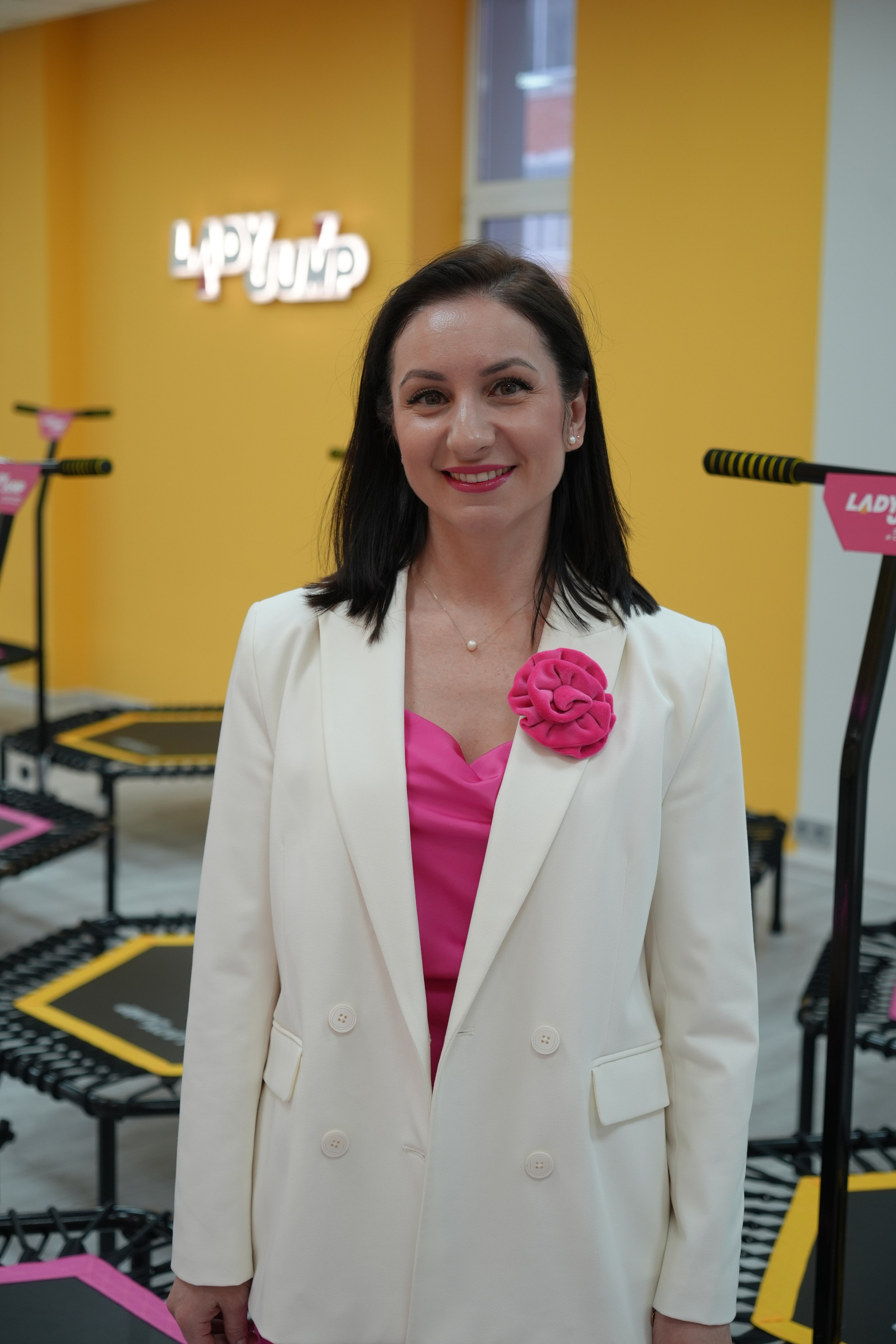 Открытие батутного центра «Lady Jump». Видеограф и Фотограф в Москве