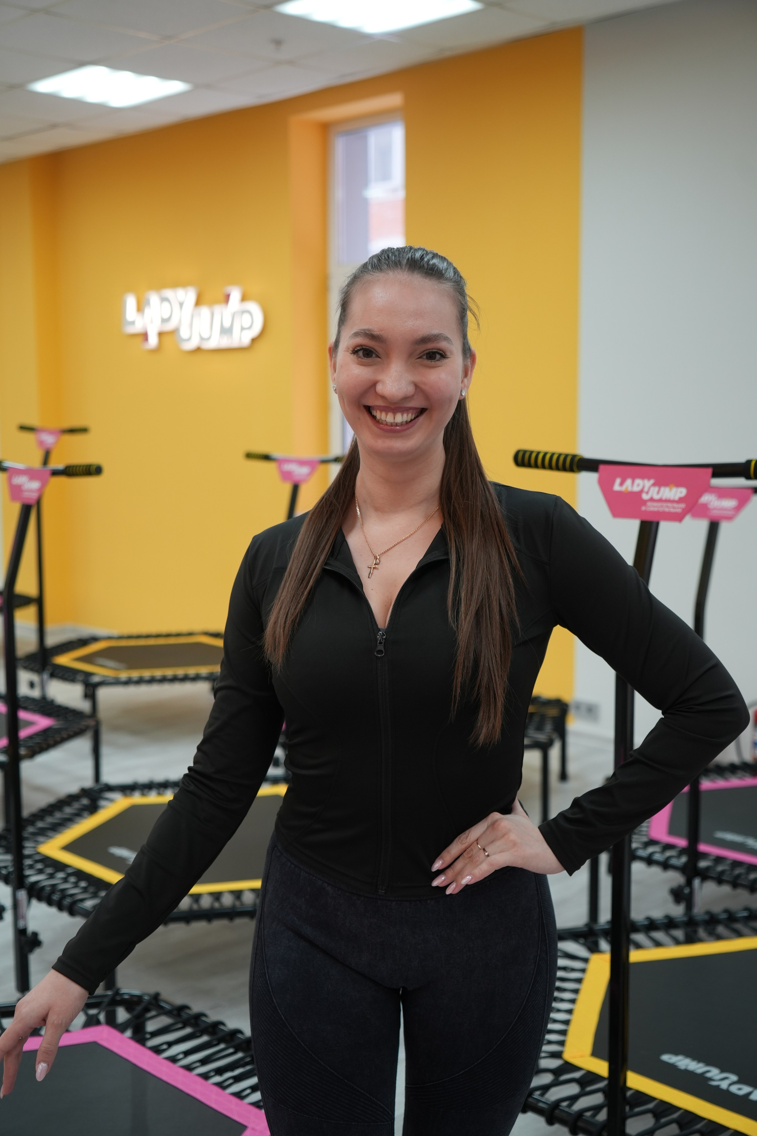 Открытие батутного центра «Lady Jump». Видеограф и Фотограф в Москве