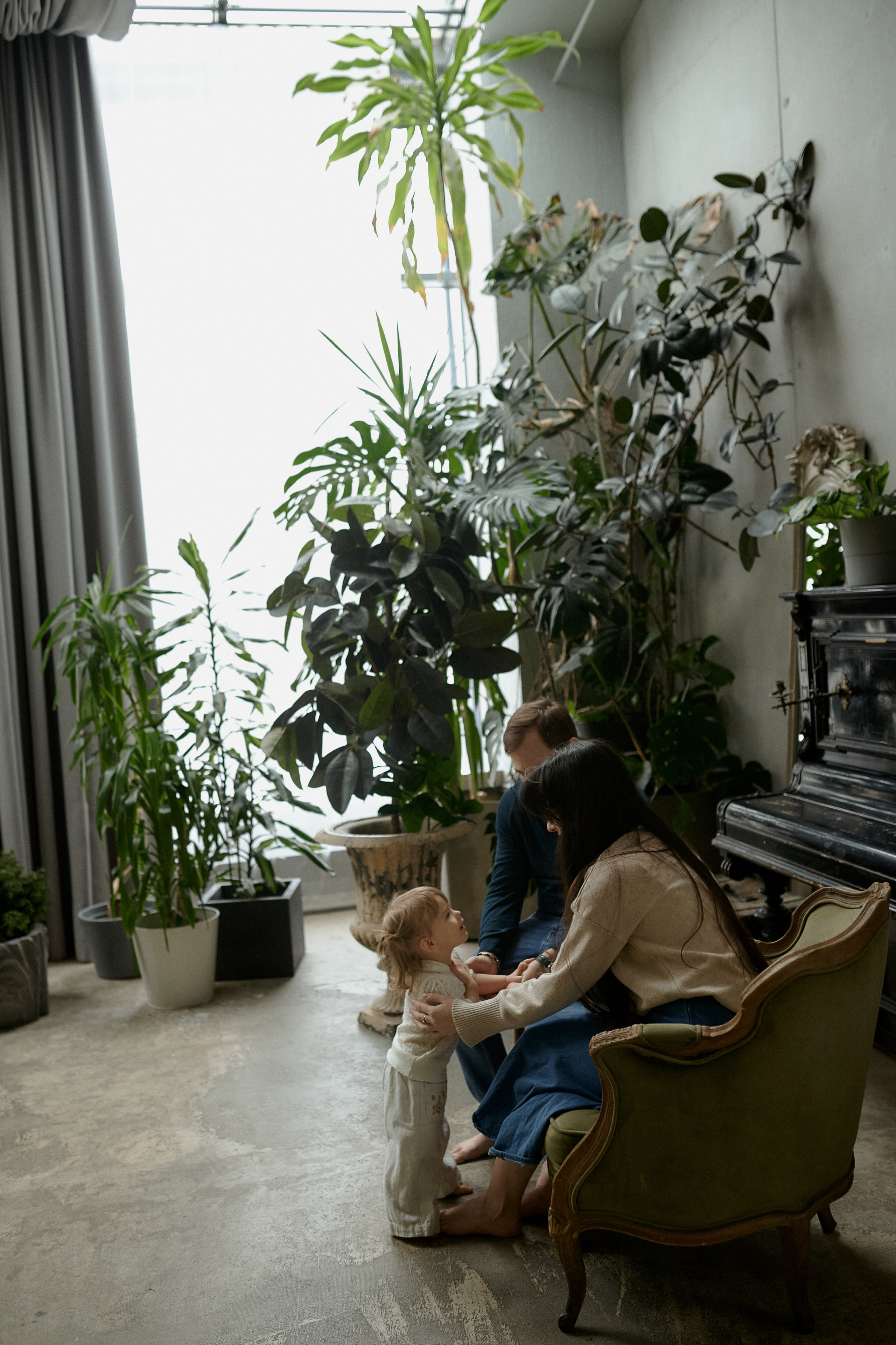 Илья, Ирина и Ева. Семейный и свадебный lifestyle-фотограф в Москве Мария Петрова