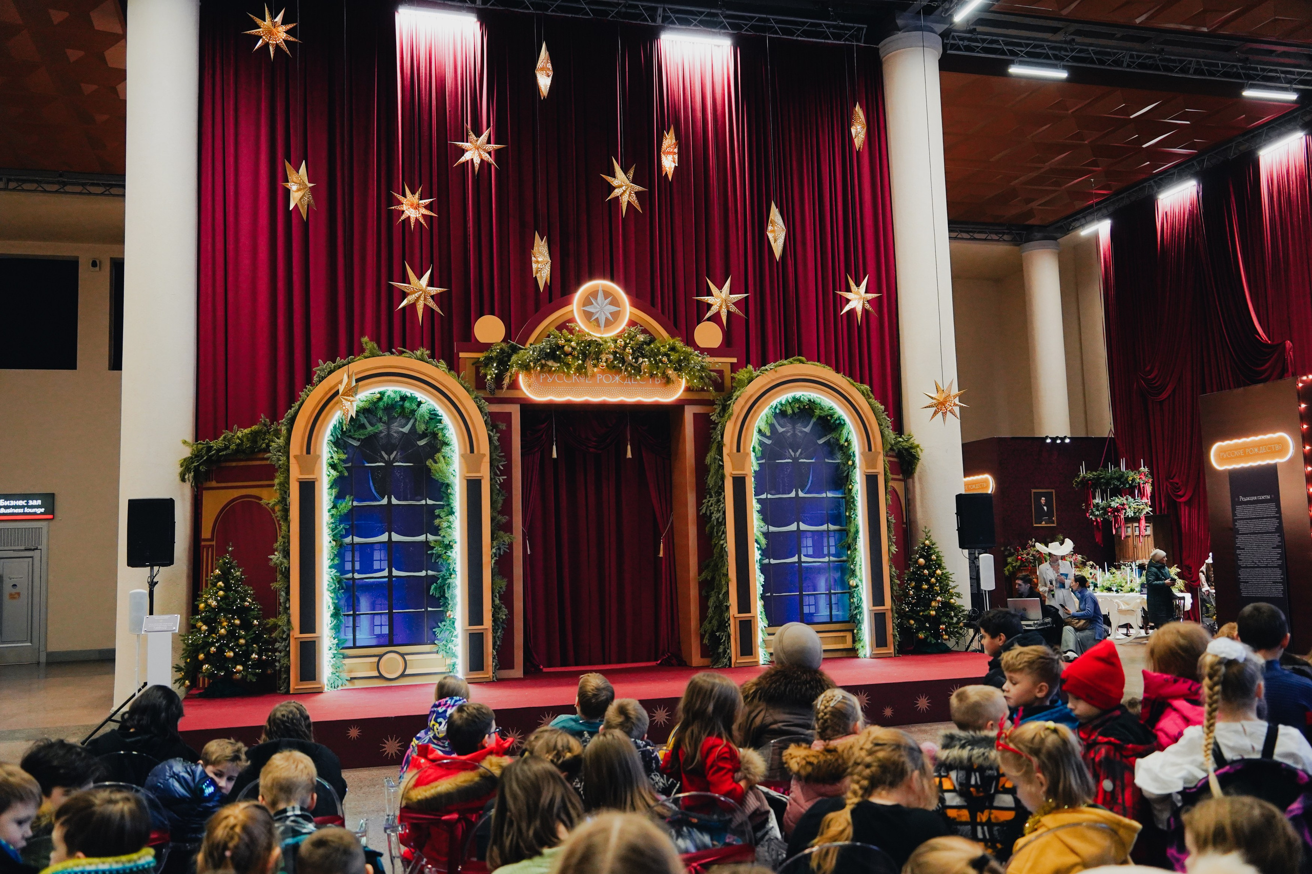 «Зимняя фантазия» на Ивановском железнодорожном вокзале. Спортивный и репортажный фотограф в Иваново Сергей Силкин