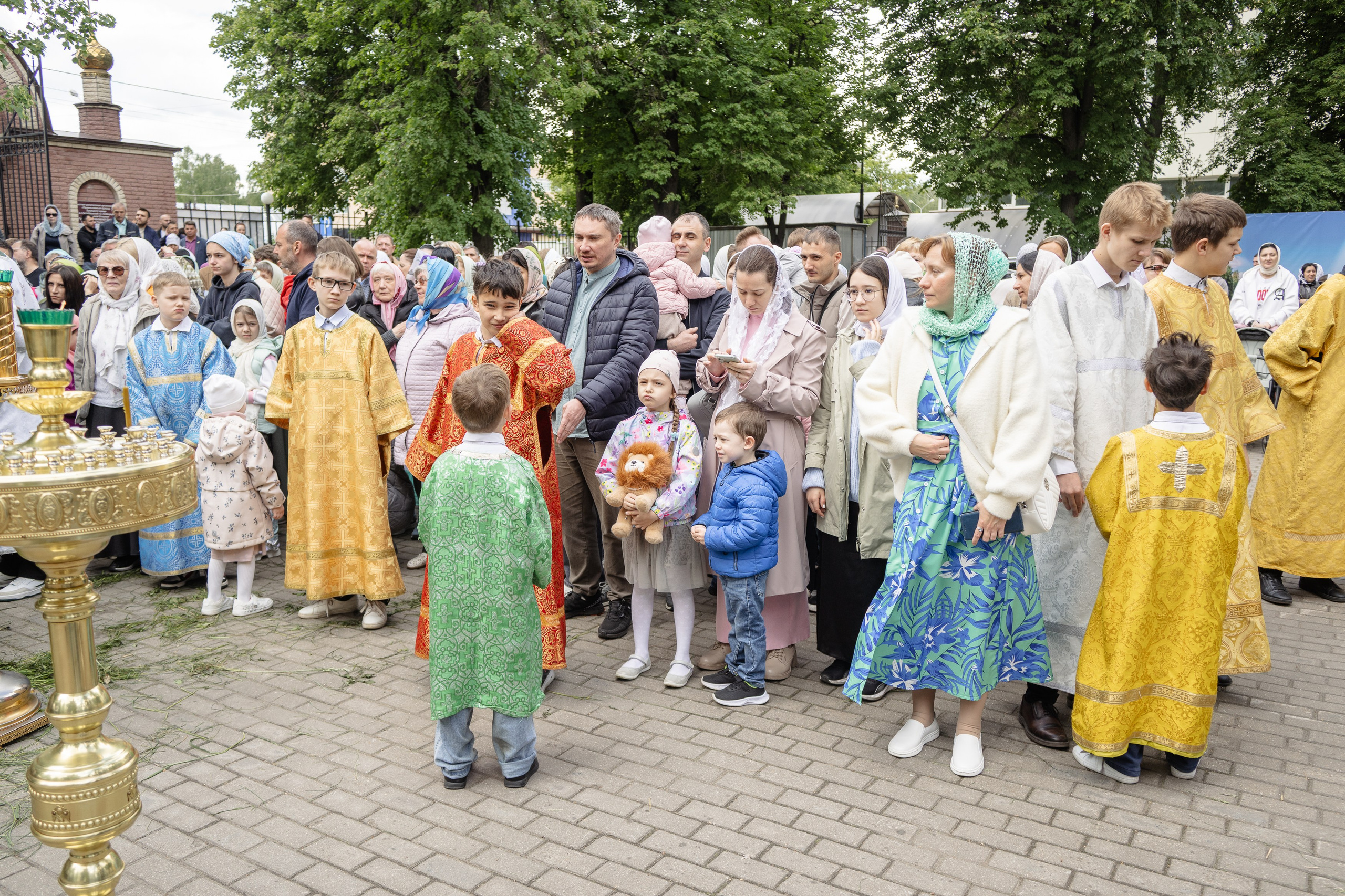 Престольный праздник в храме Троицы Живоначальной. Фотограф Москва/Подмосковье