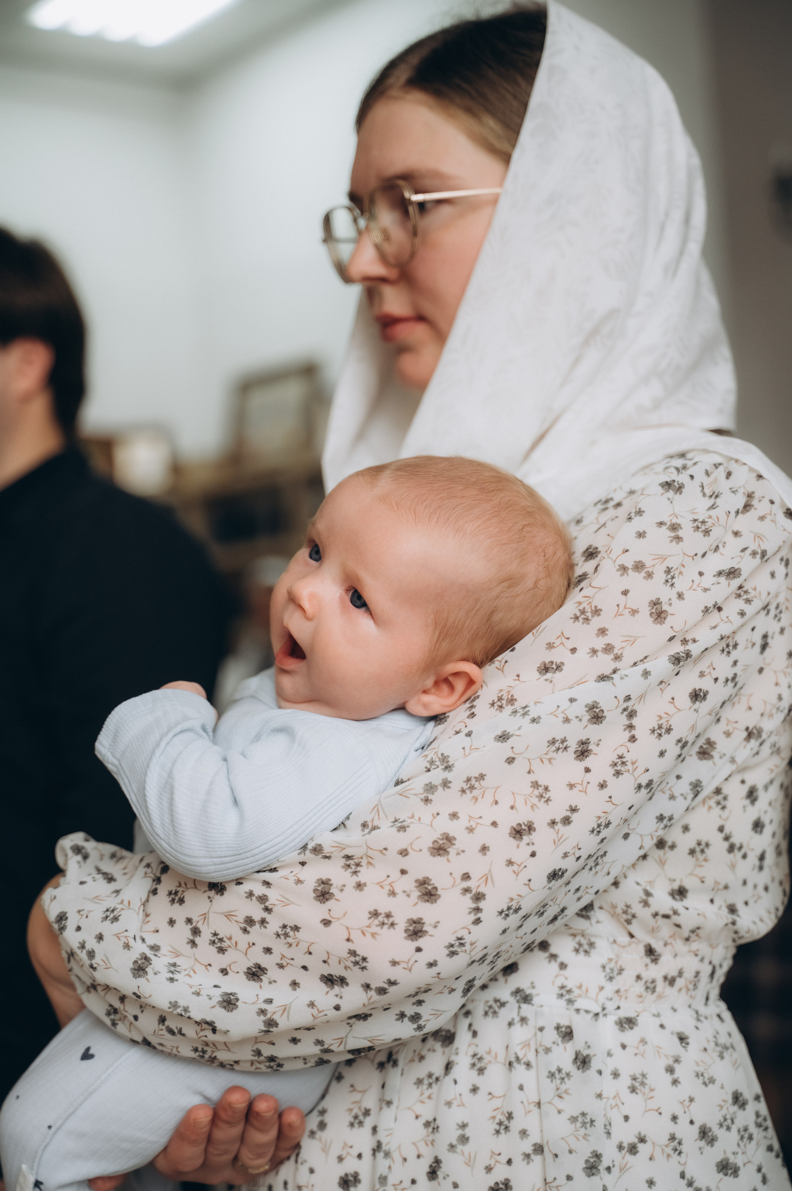 Крещение Ромы (Приход храма святой Равноапостольной княгини Ольги). Семейный фотограф в Минске Дарья Дреко