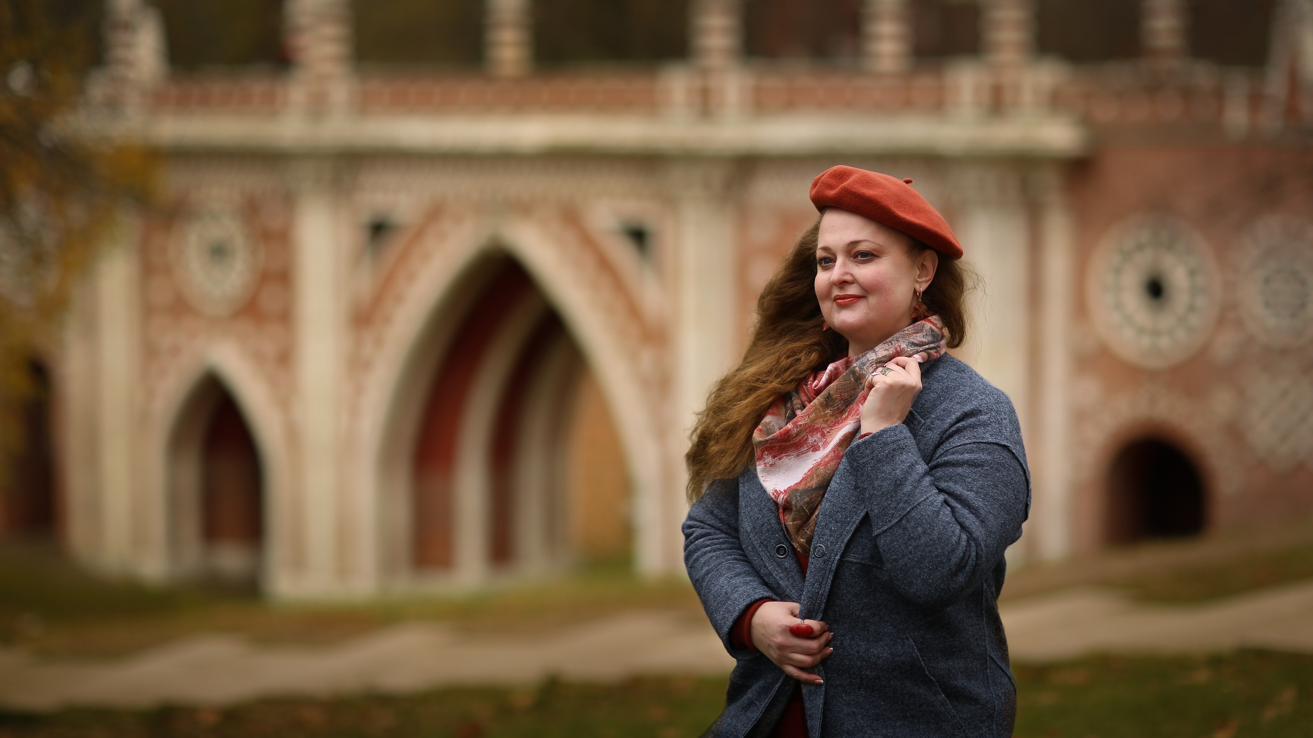 Осенняя прогулка в Царицыно. Профессиональный фотограф в Москве, Подмосковье