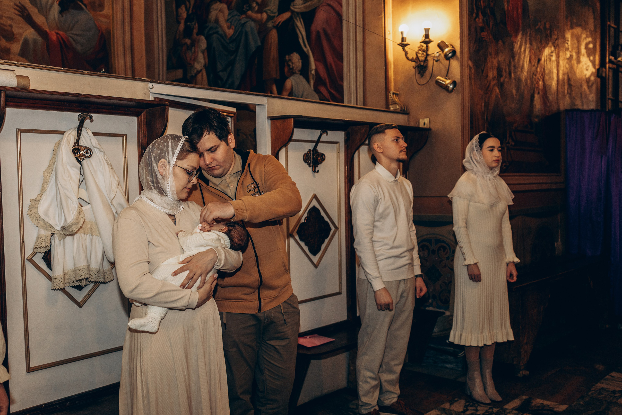 Крещение в Храме Воскресения Словущего в Даниловской Слободе. Главная