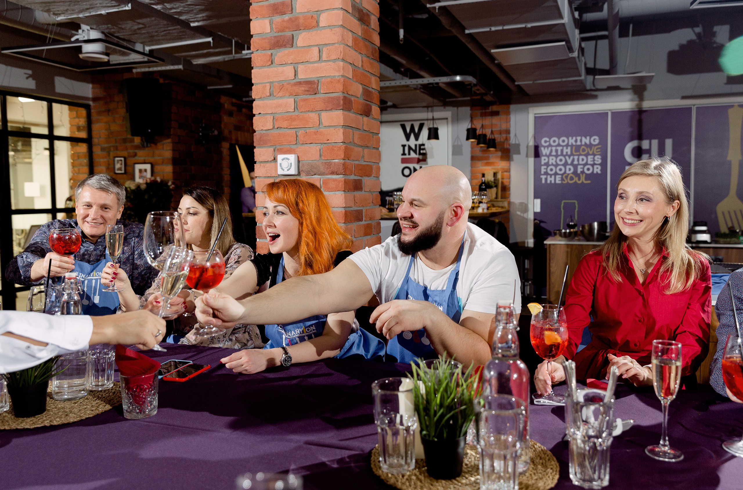 Кулинарная студия. Репортаж. Свадебный фотограф в Санкт-Петербурге Павел Резниченко