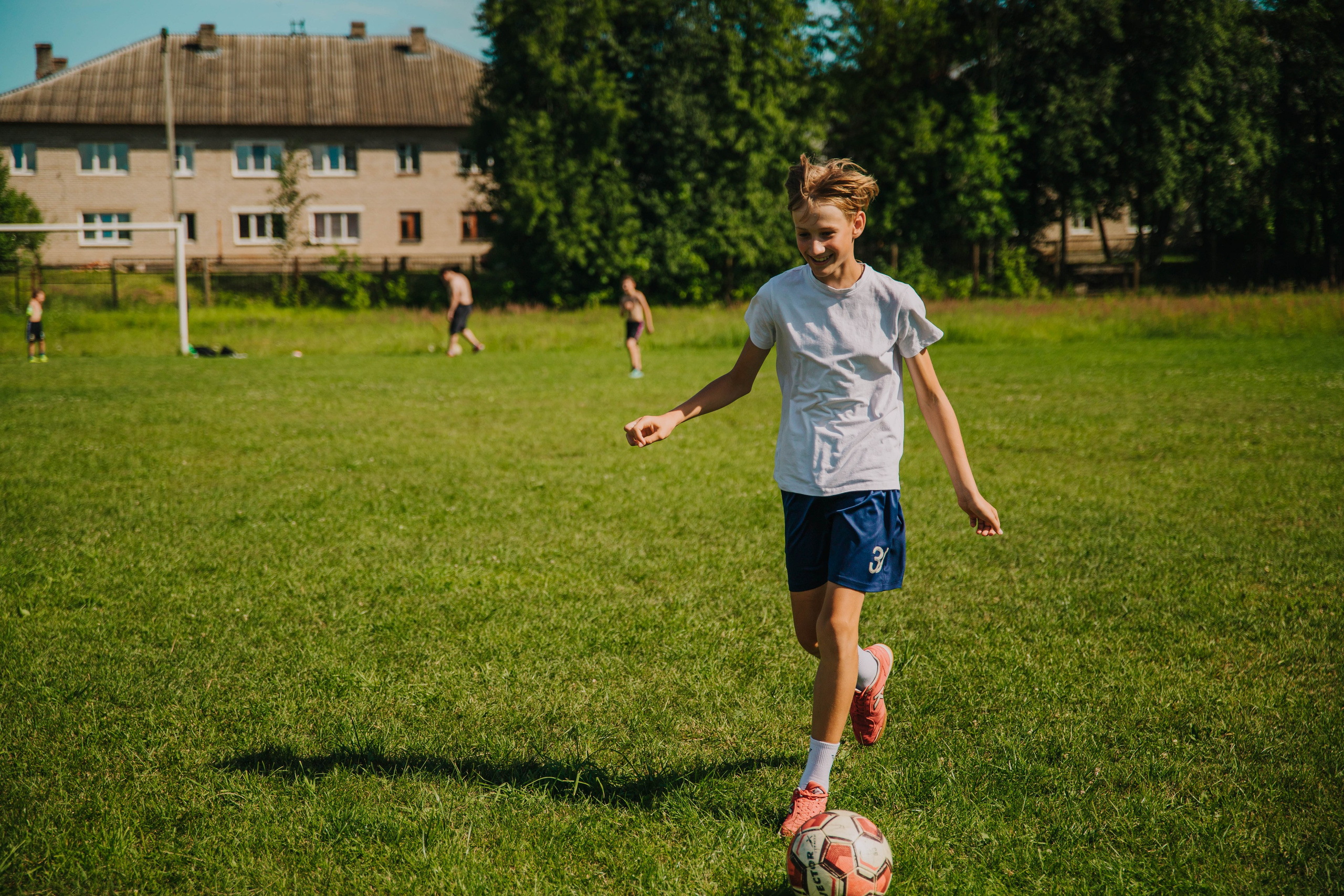 Фотосессия футбольной команды Медведи. Фотограф Дарья Маташкова