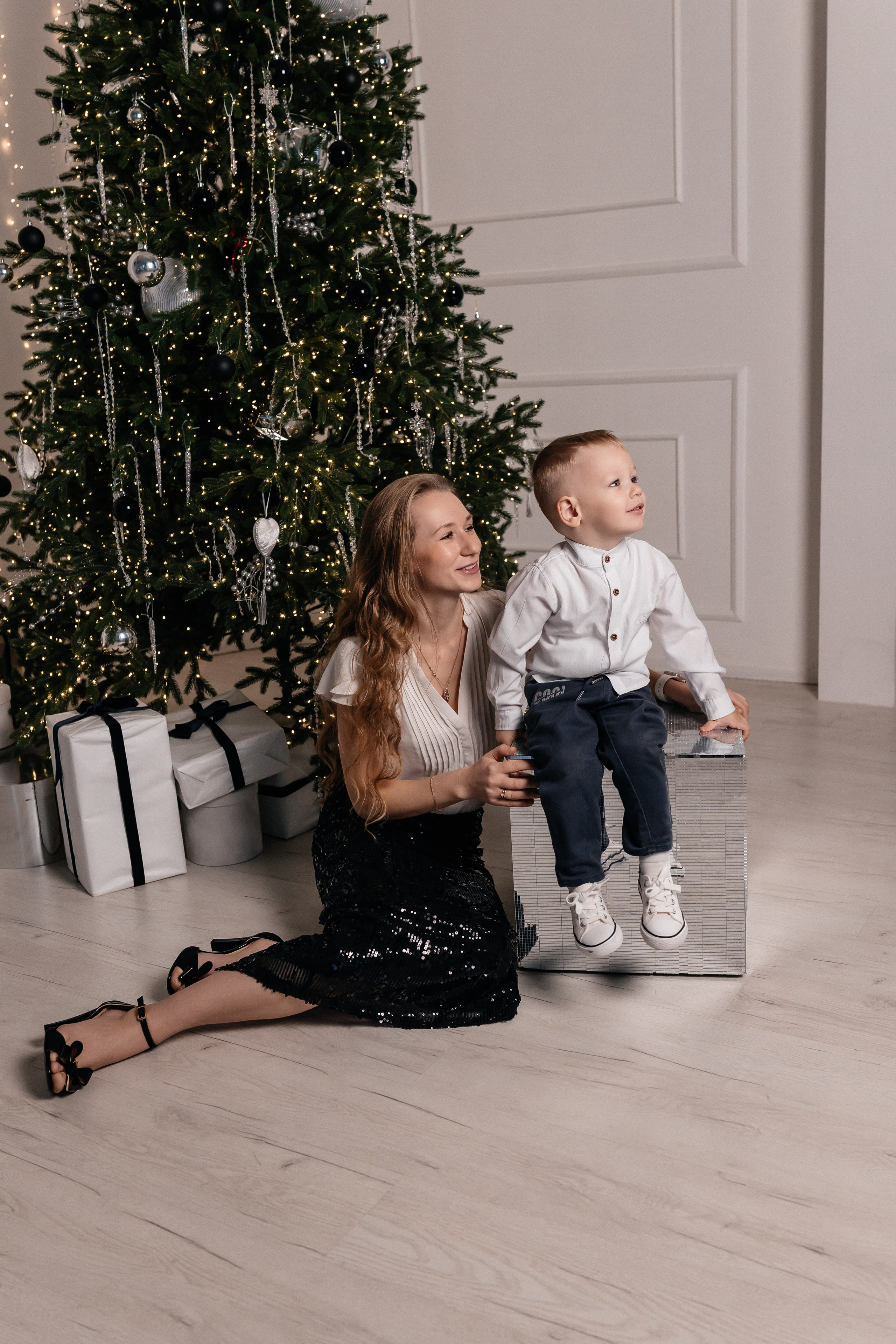 Новогодняя. Семейный фотограф Минск Усова Ольга