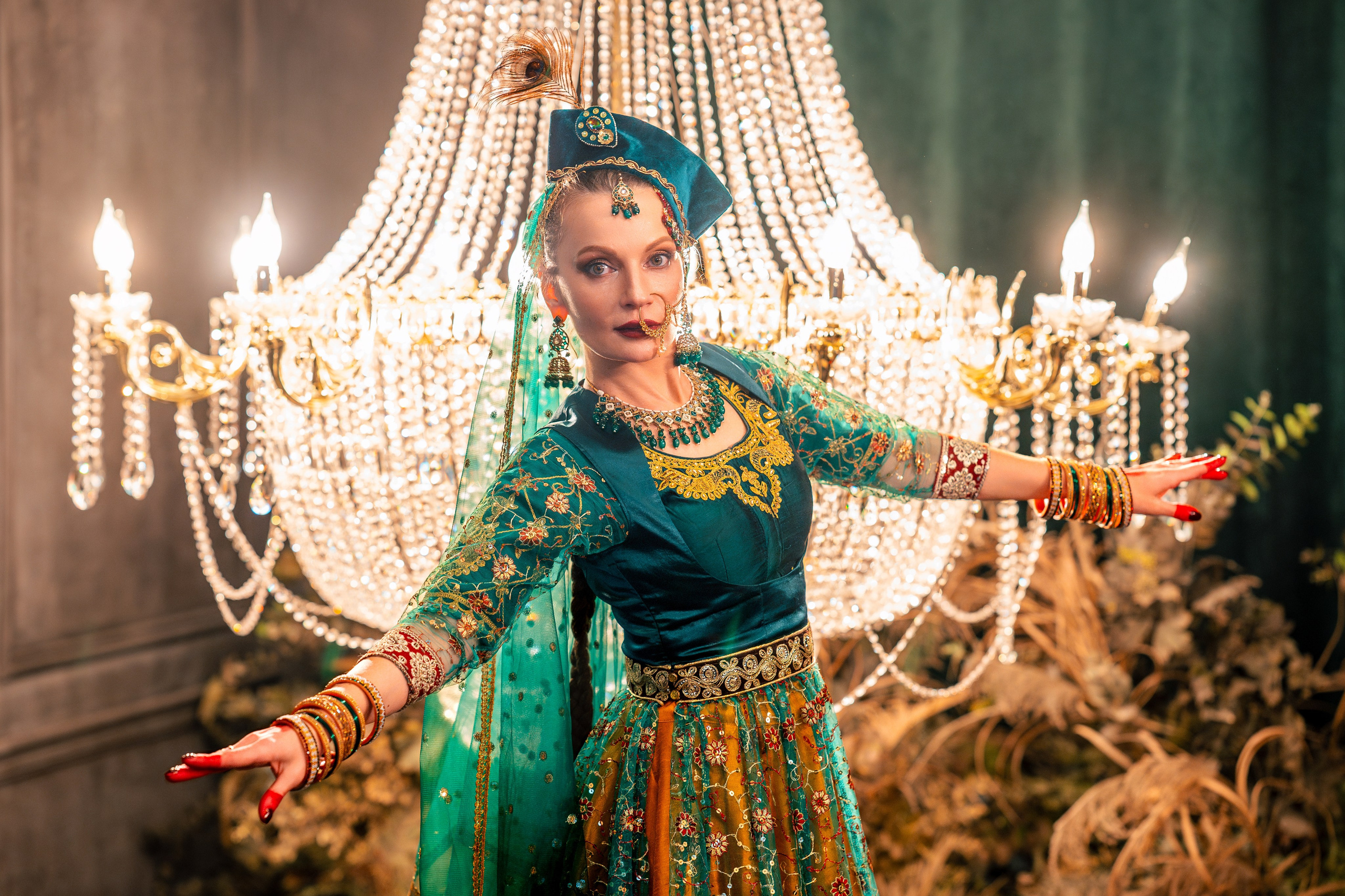 Съемка в Индийском стиле. Легкая фотография