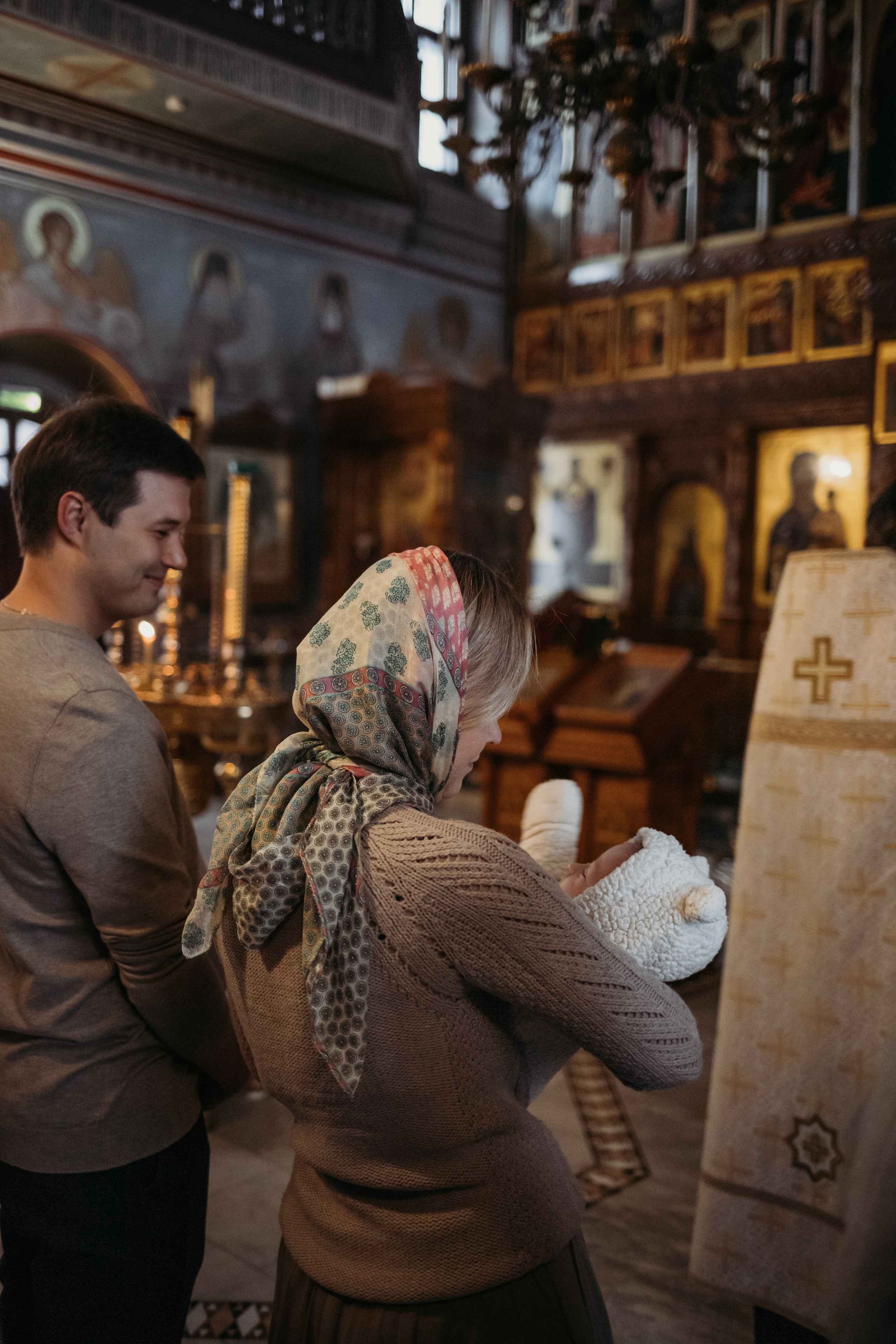 Крещение Тимофея. Семейный и детский фотограф в Москве Александра Нараевская