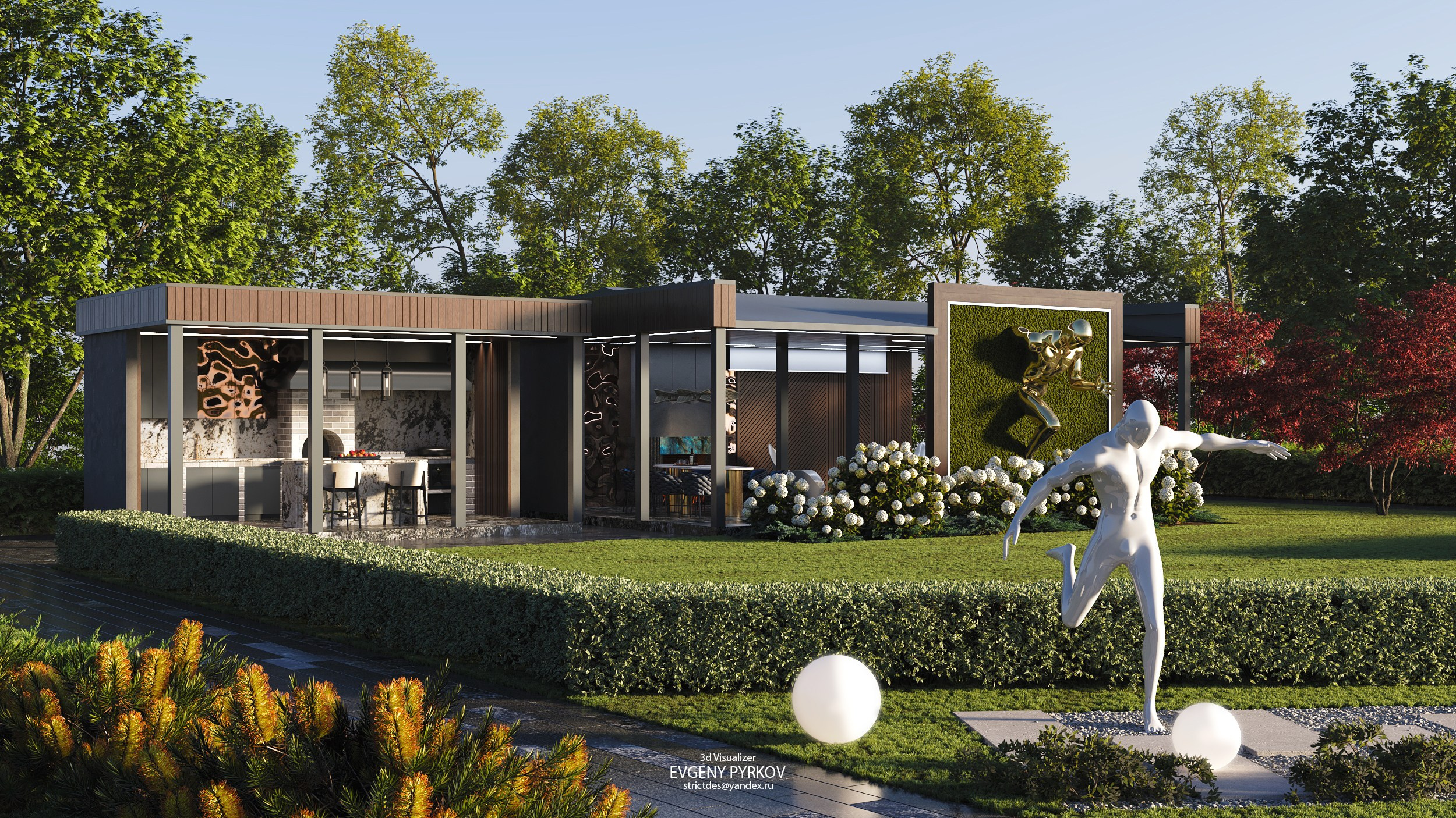 Галерея. Евгений Пырков — 3d визуализатор интерьеров и экстерьеров России